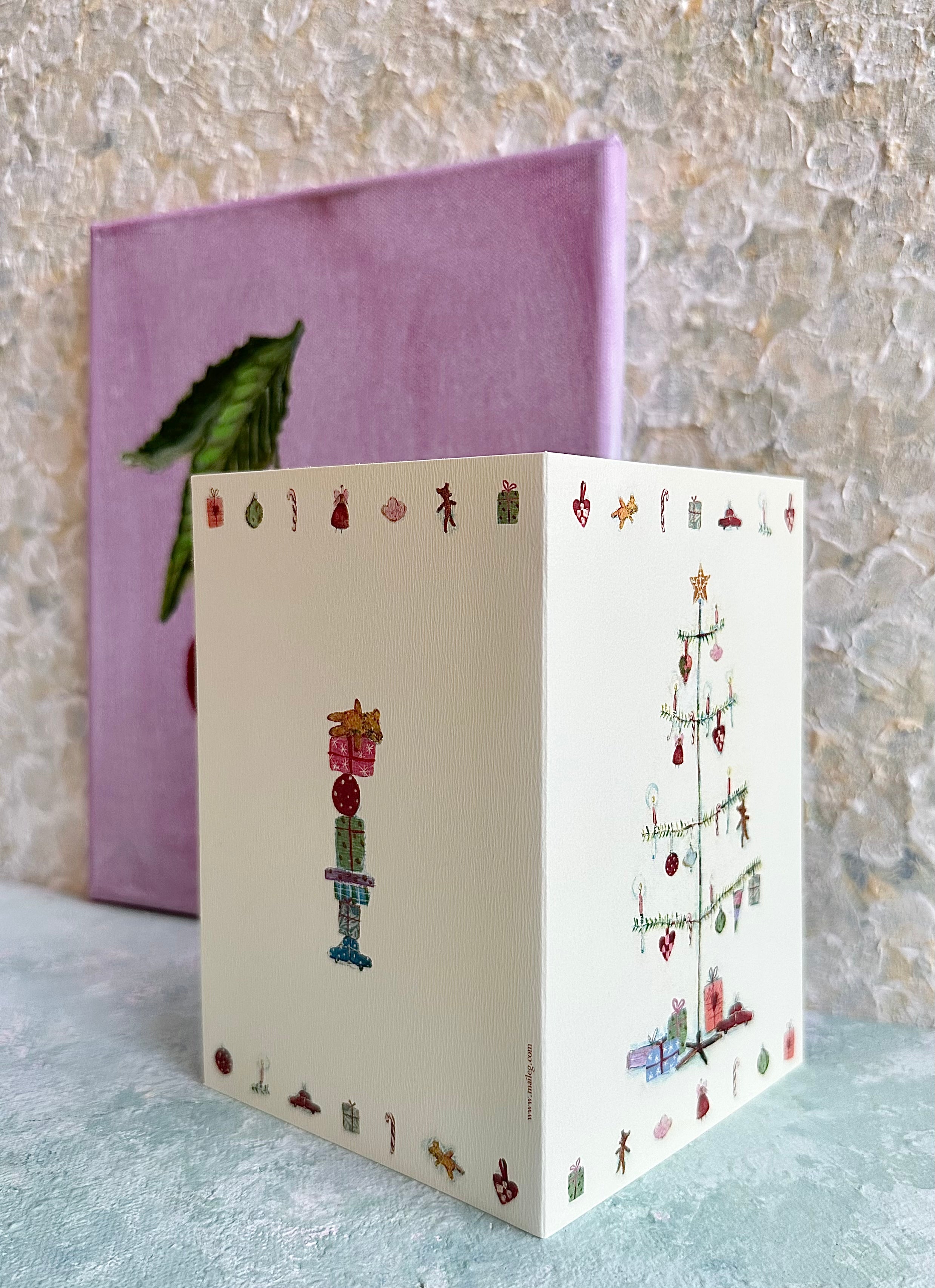 Double Christmas Card: ”Tree” - 2005