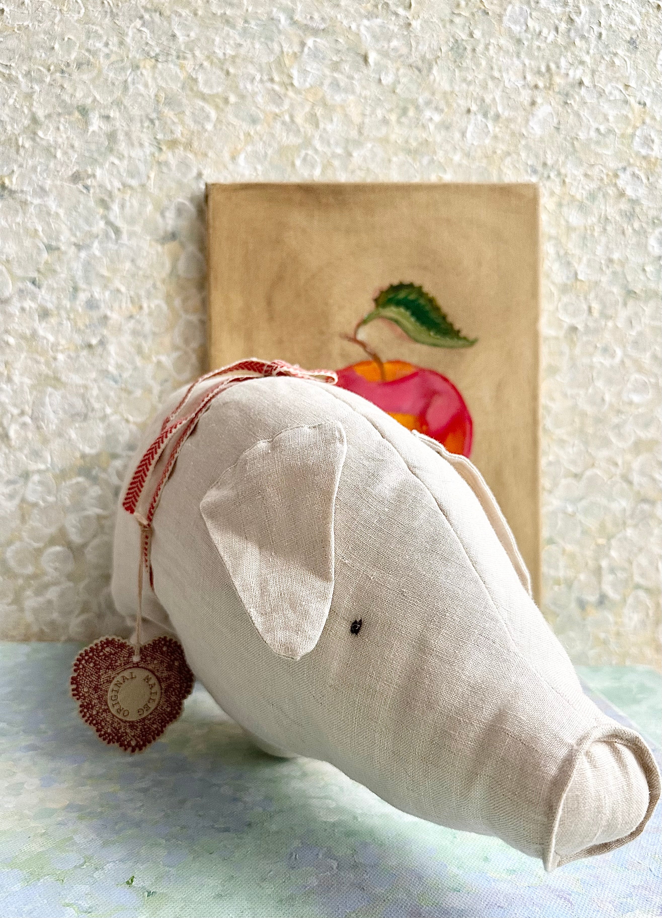 Medium Linen Pig - 2016