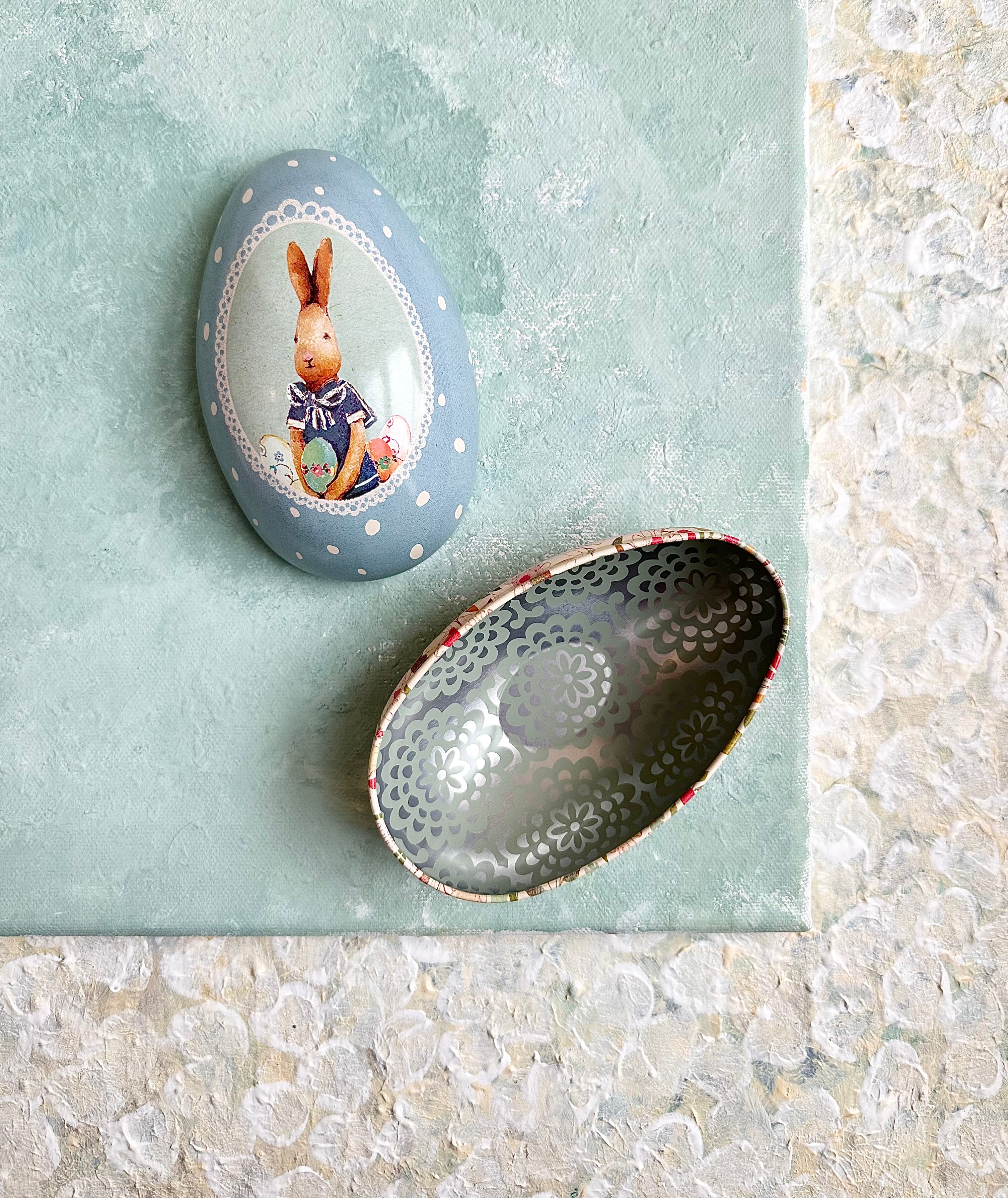 Large Easter Metal Egg - 2015