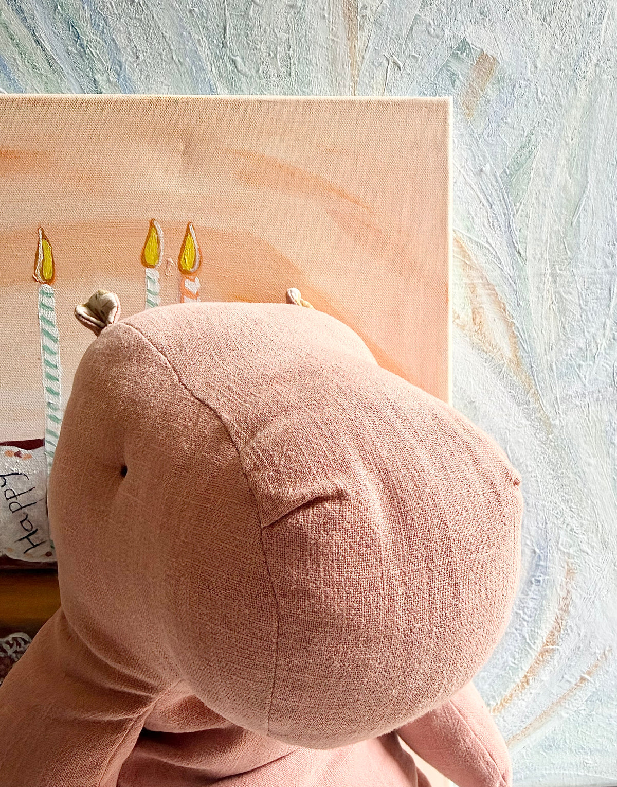 Safari Friends: Large Hippo (Dusty Rose) - 2019