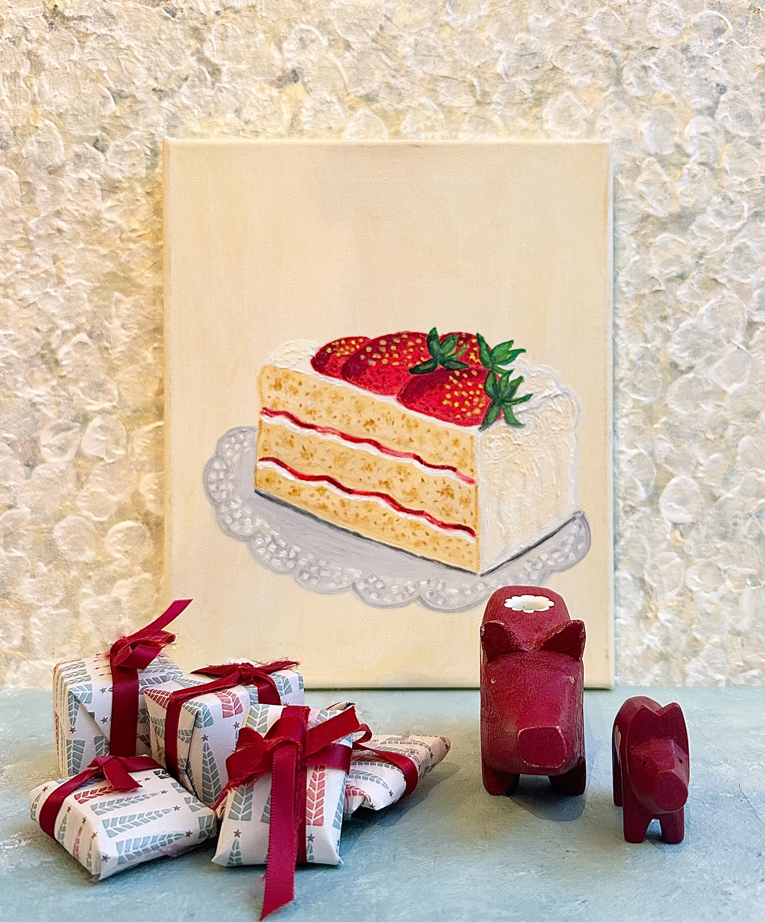 Small Wooden Pig - 2009/10