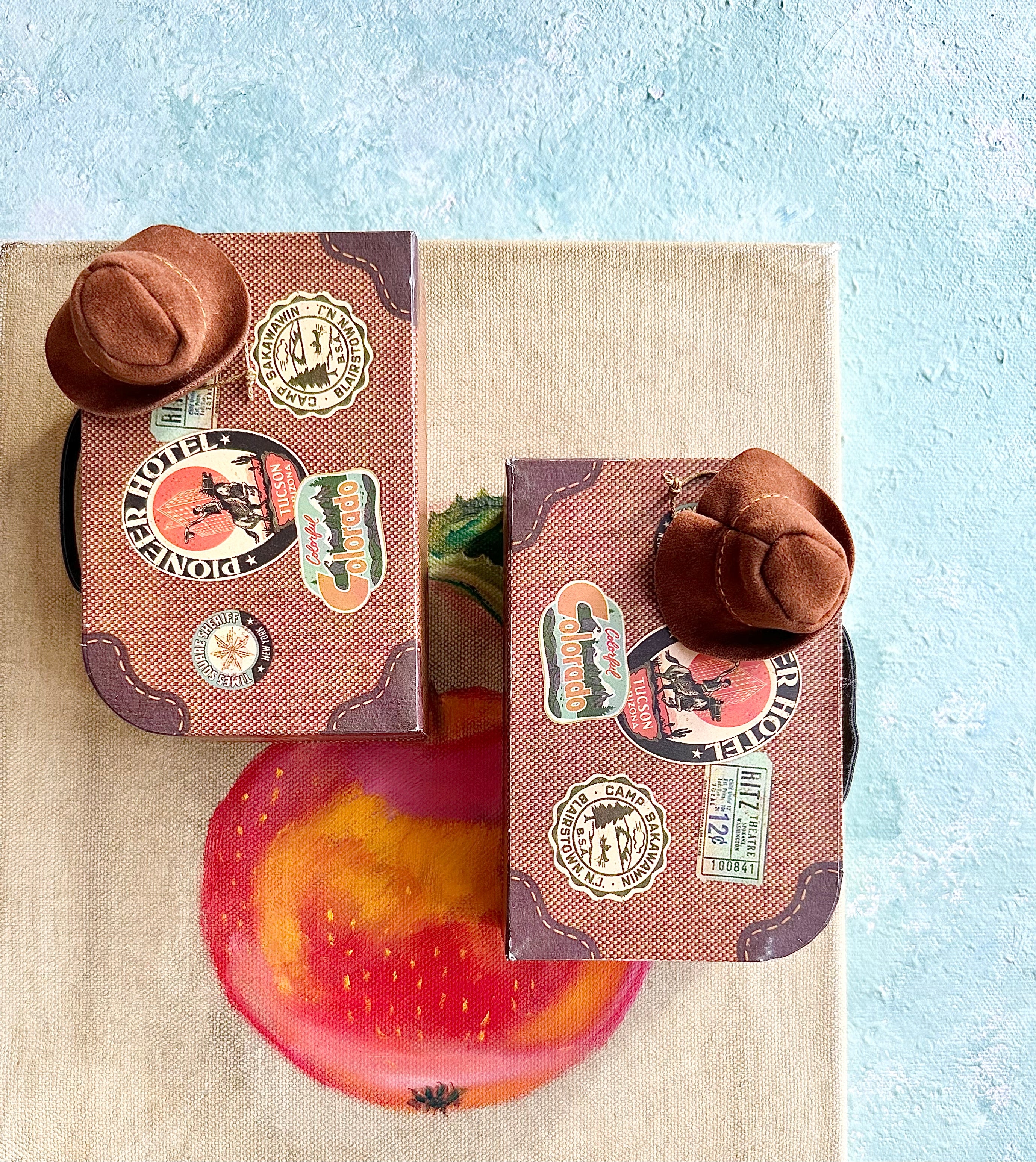 Cowboy Mouse in Suitcase - 2018