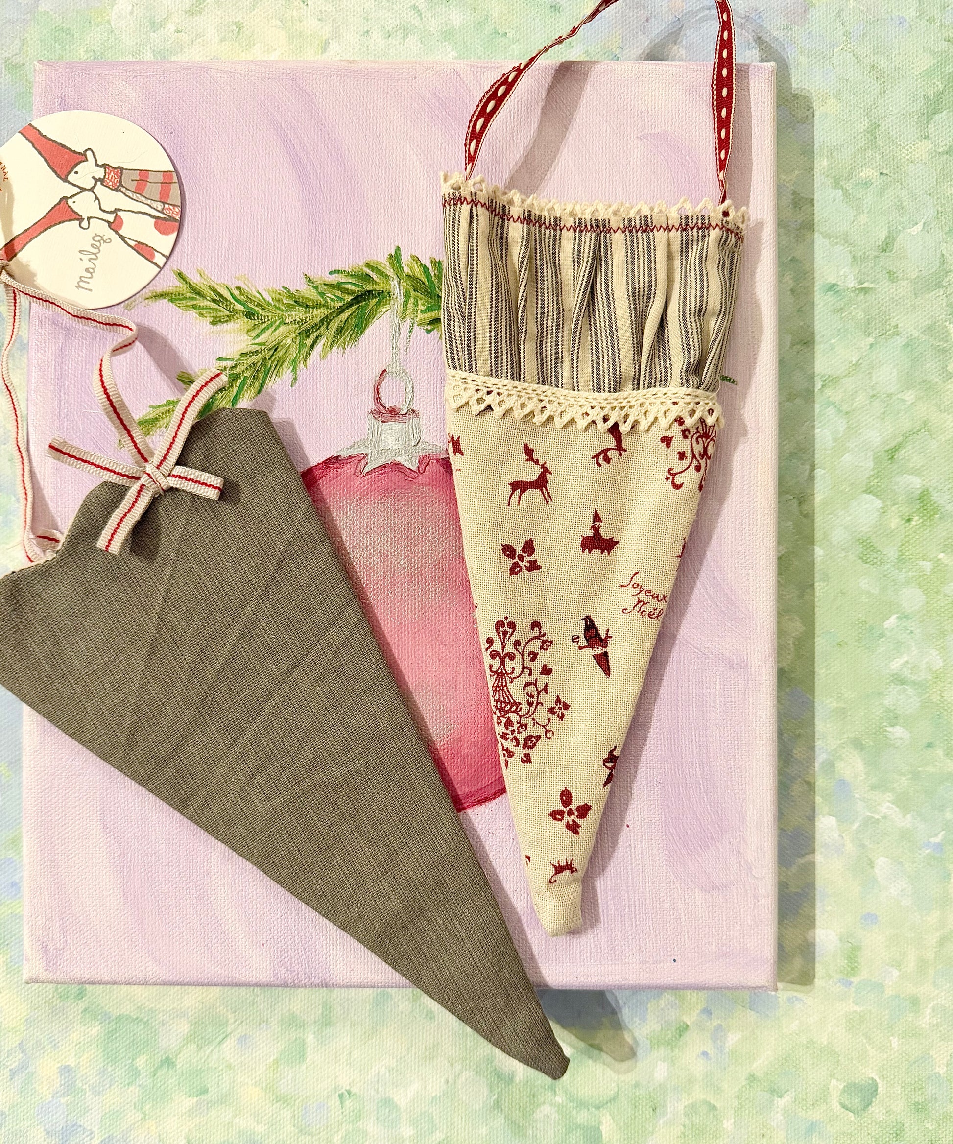 Christmas Ornament Luxus Cornet - 2010