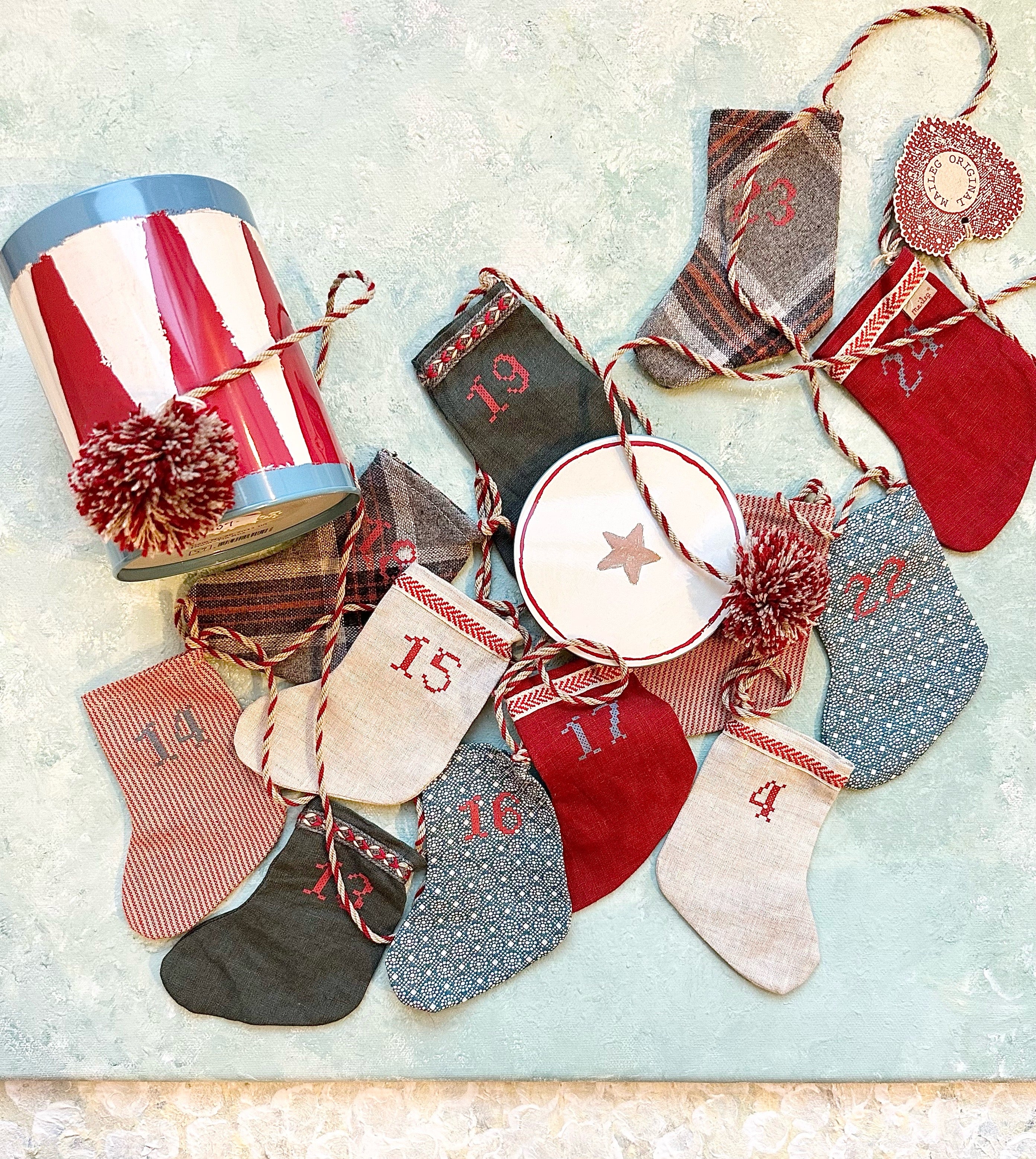 Small Stocking Advent Calendar - 2014