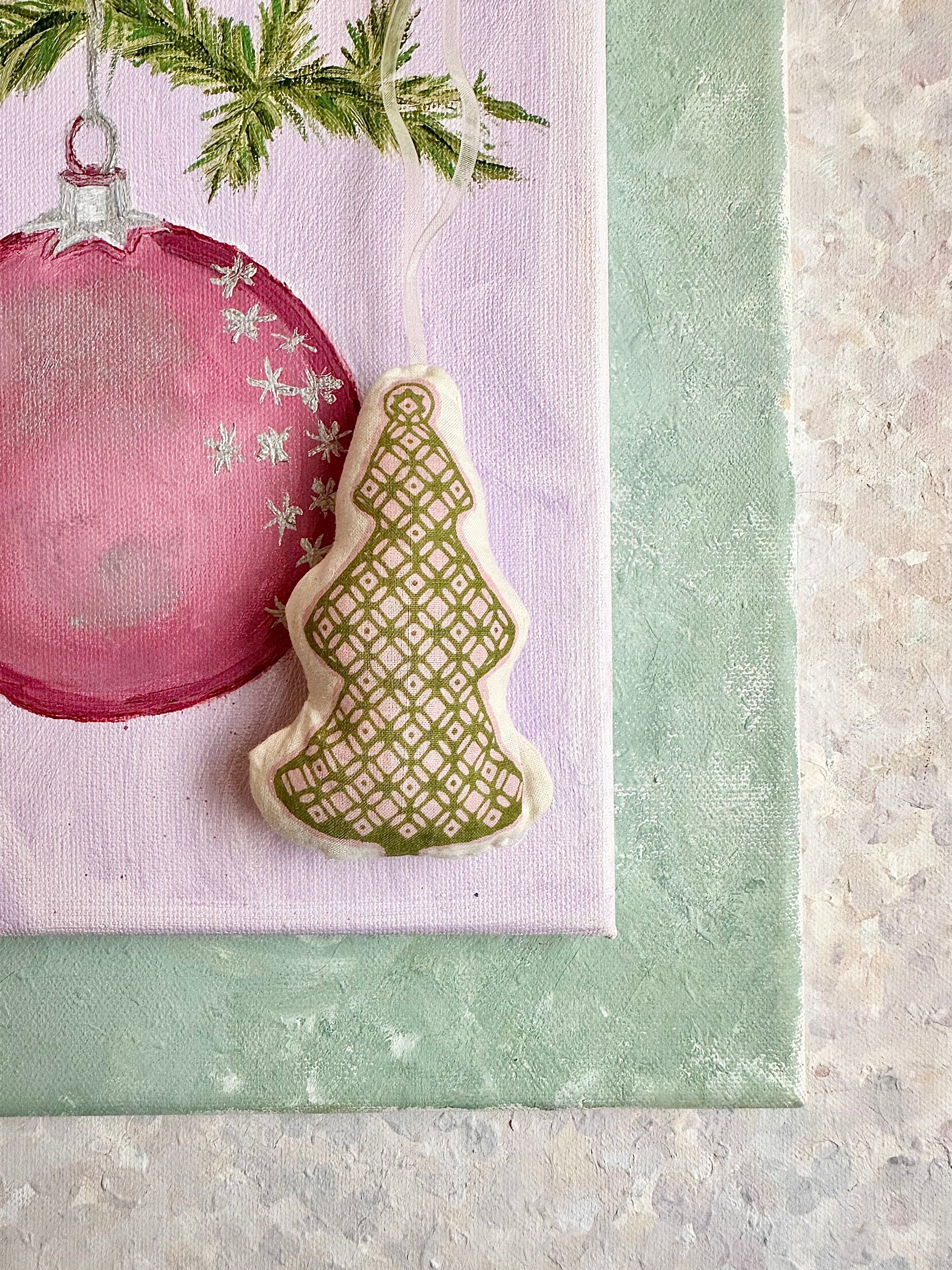 Printed Christmas Tree Ornament - 2010