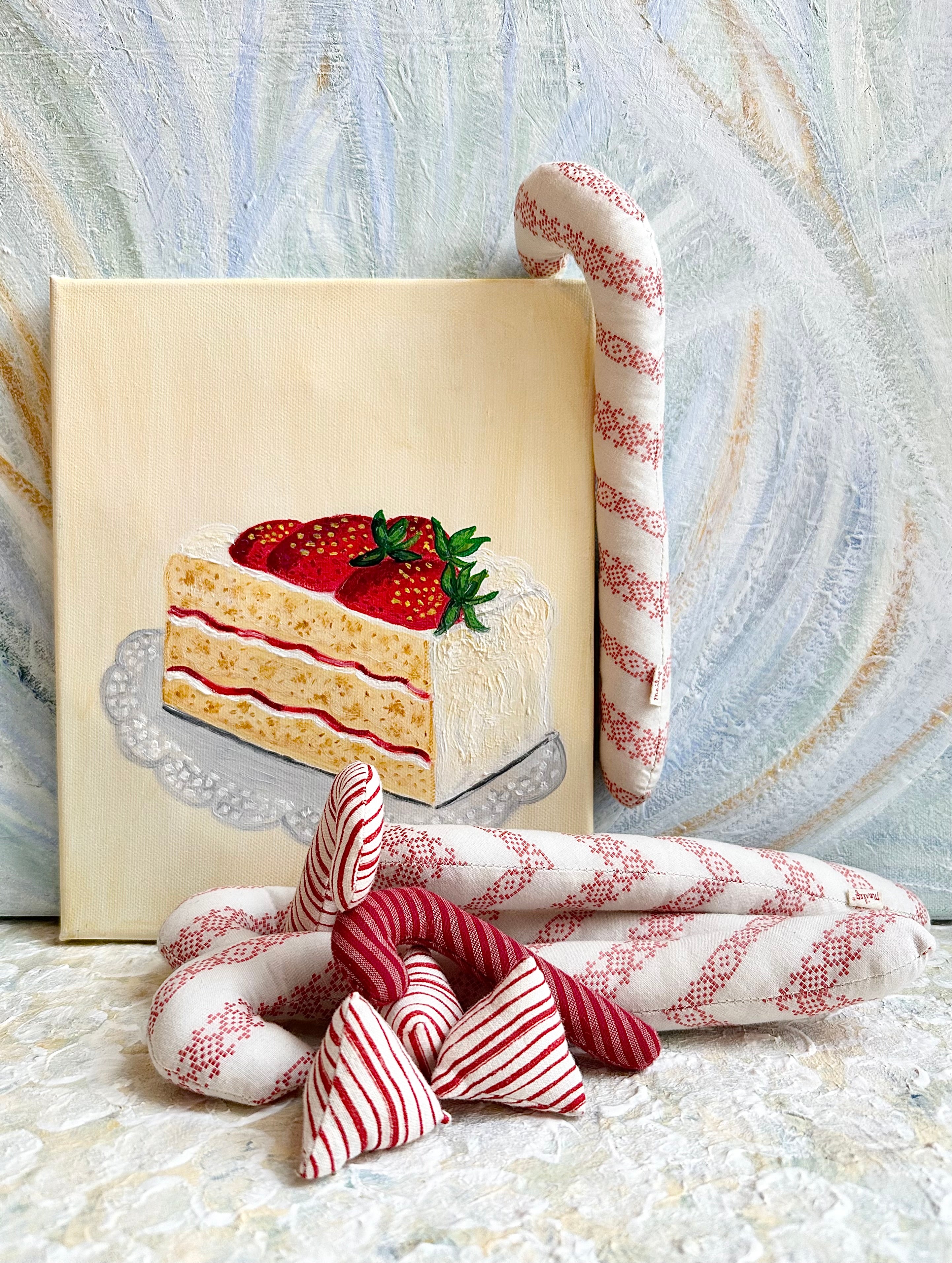 Christmas Ornament Large Candy Cane - 2012