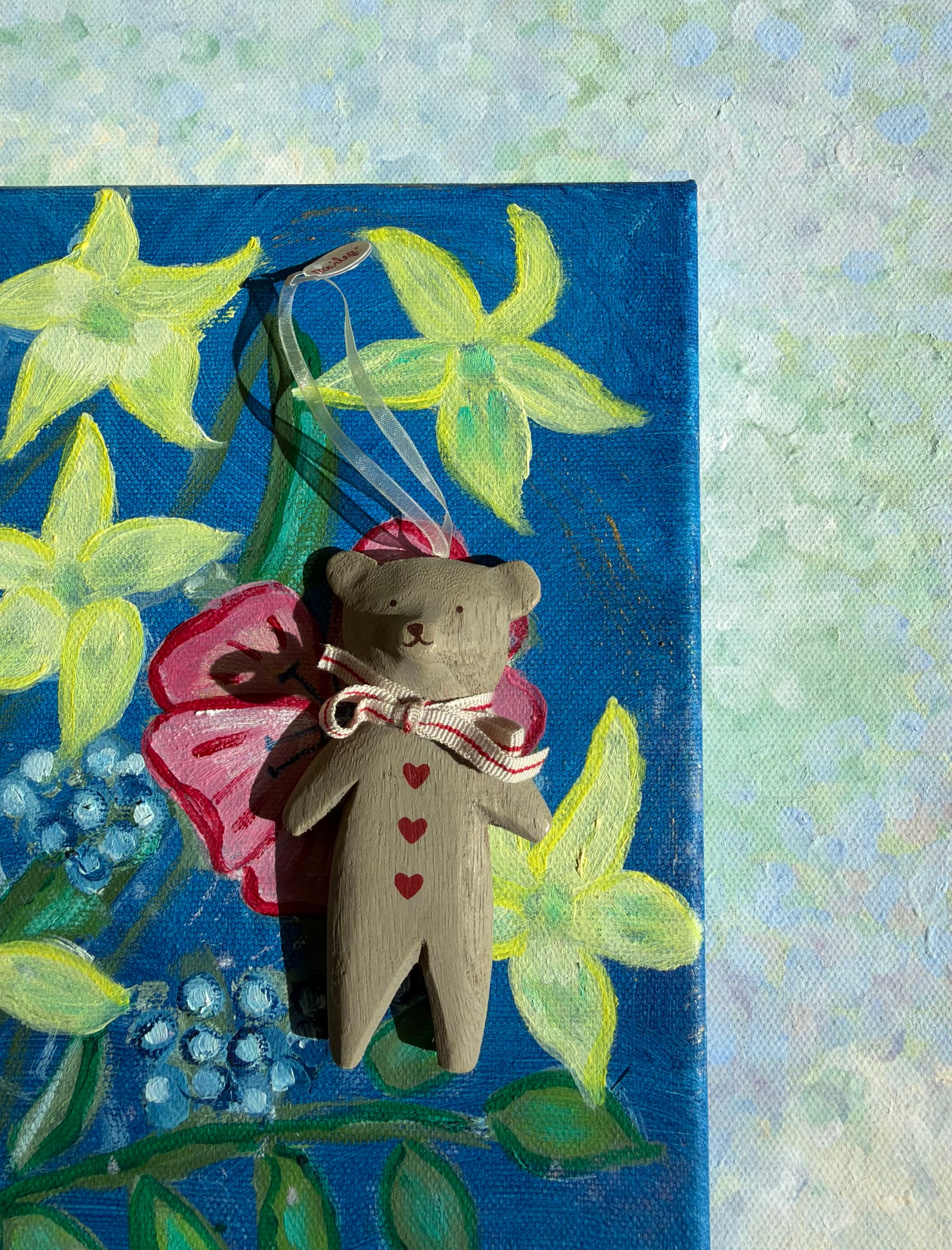 Wooden Teddy Bear - 2010