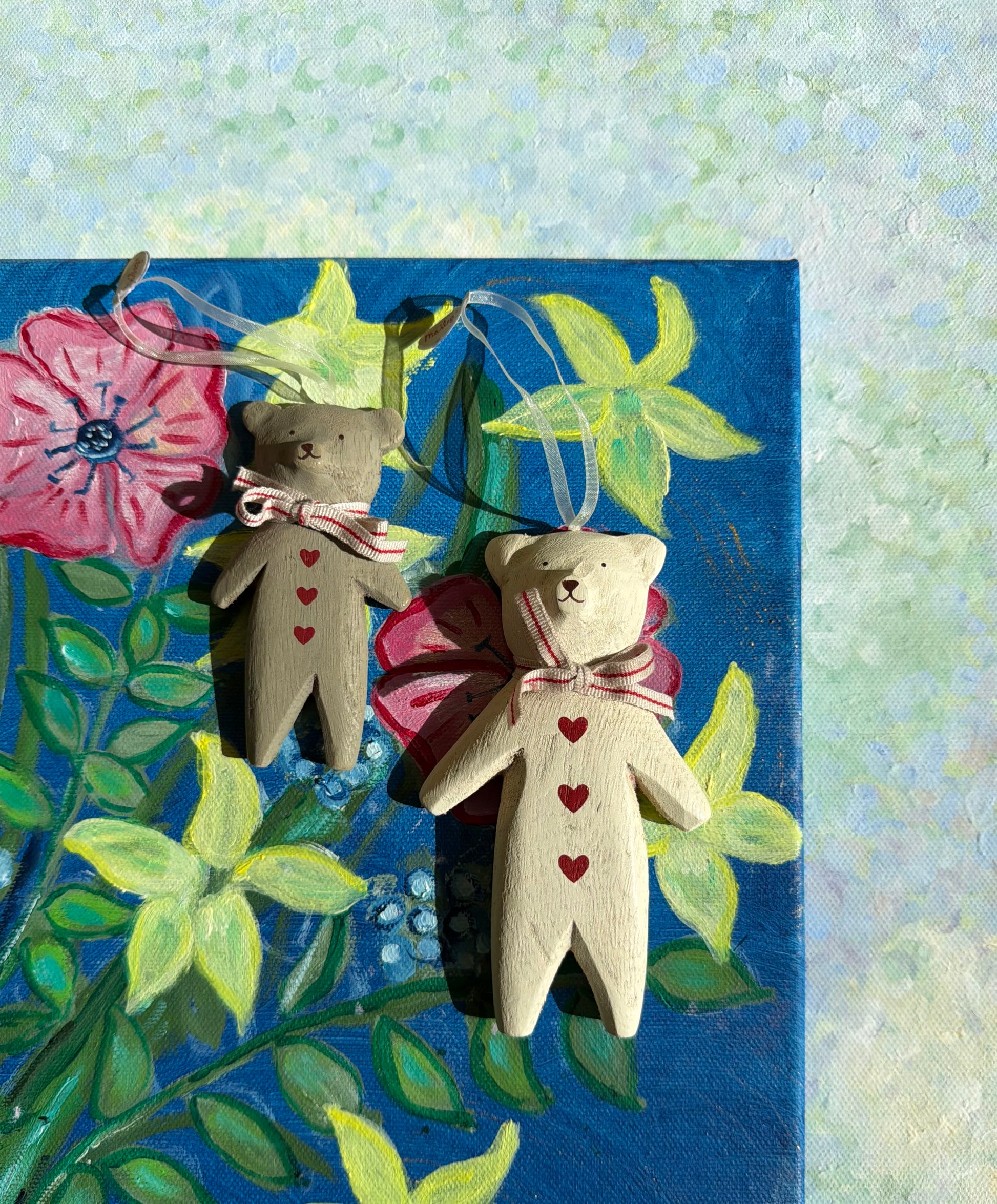 Wooden Teddy Bear - 2010