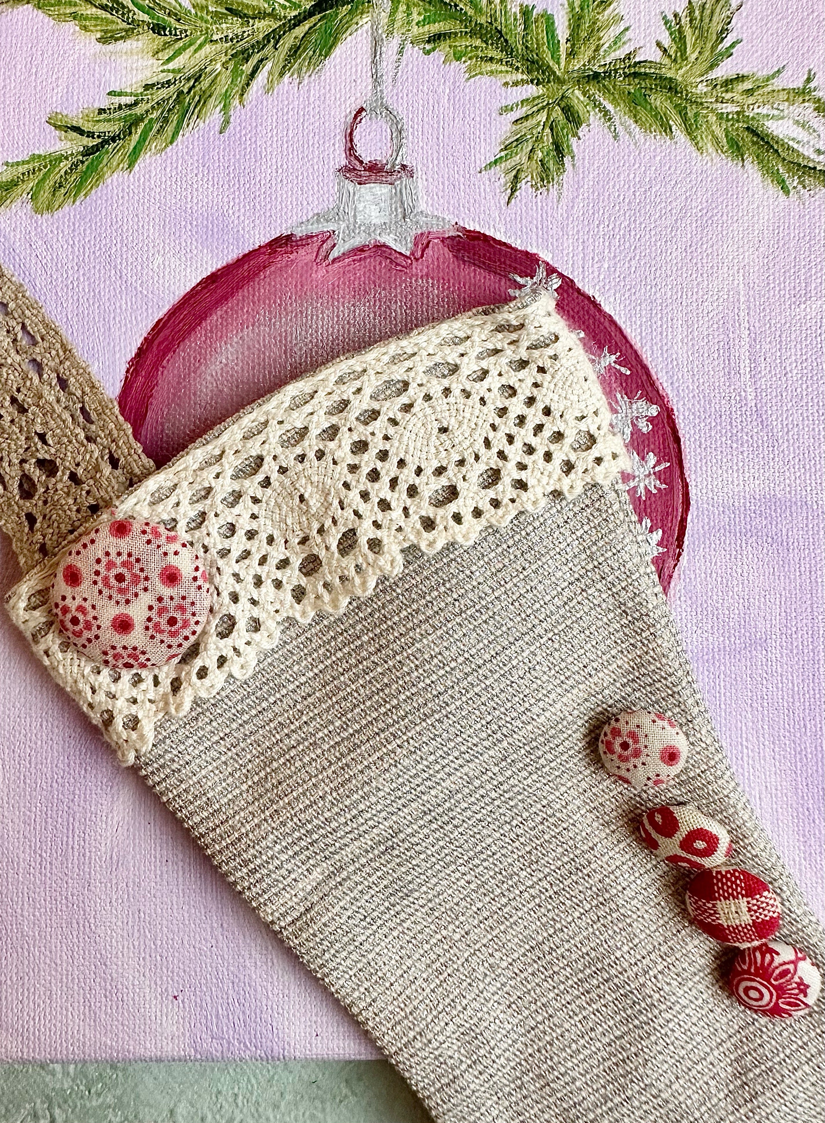 Small Christmas Sock Boot - 2009