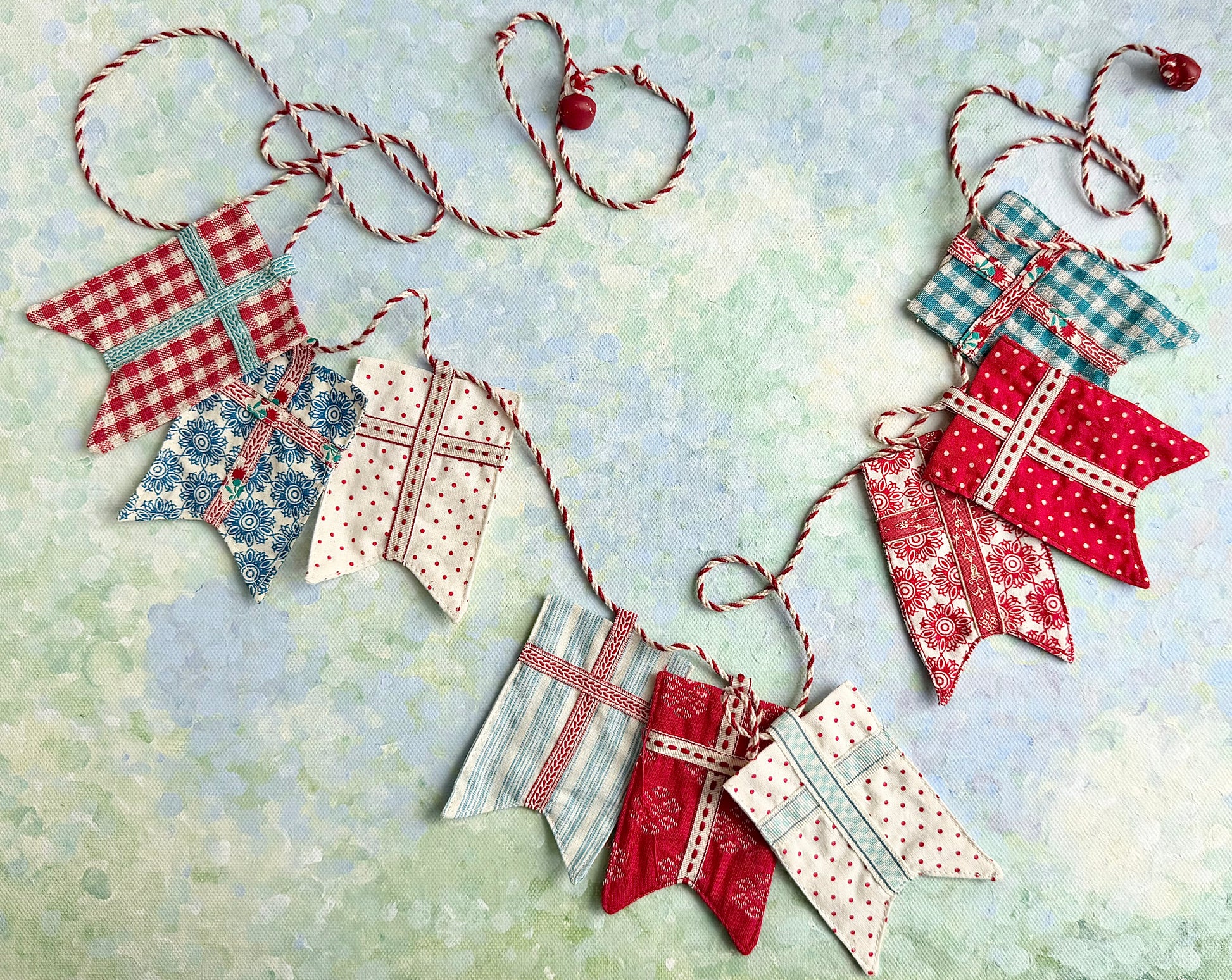 Flag Garland in Tin - 2009