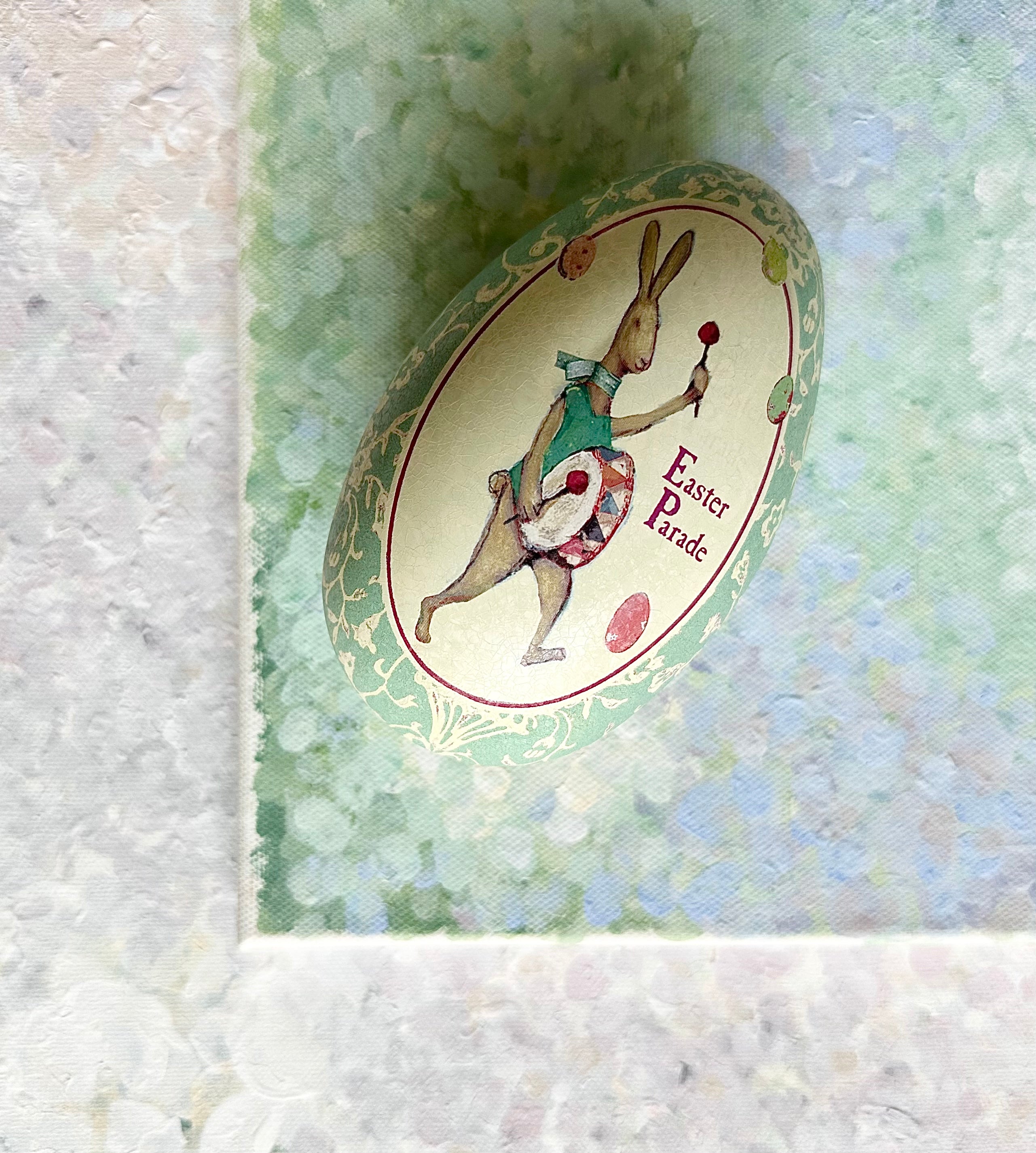 Large Easter Metal Egg - 2006