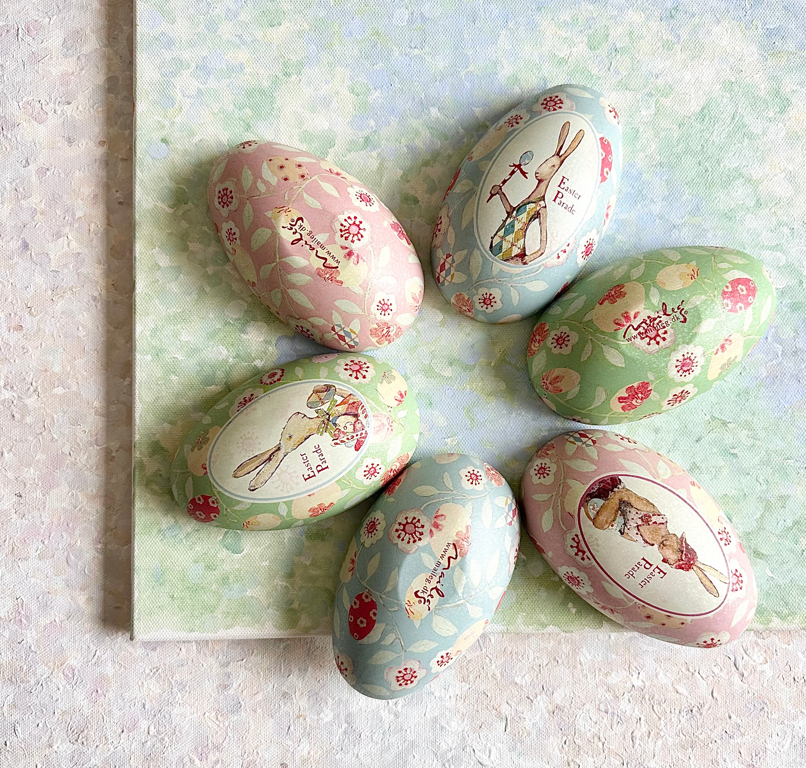 Large Easter Metal Egg - 2009