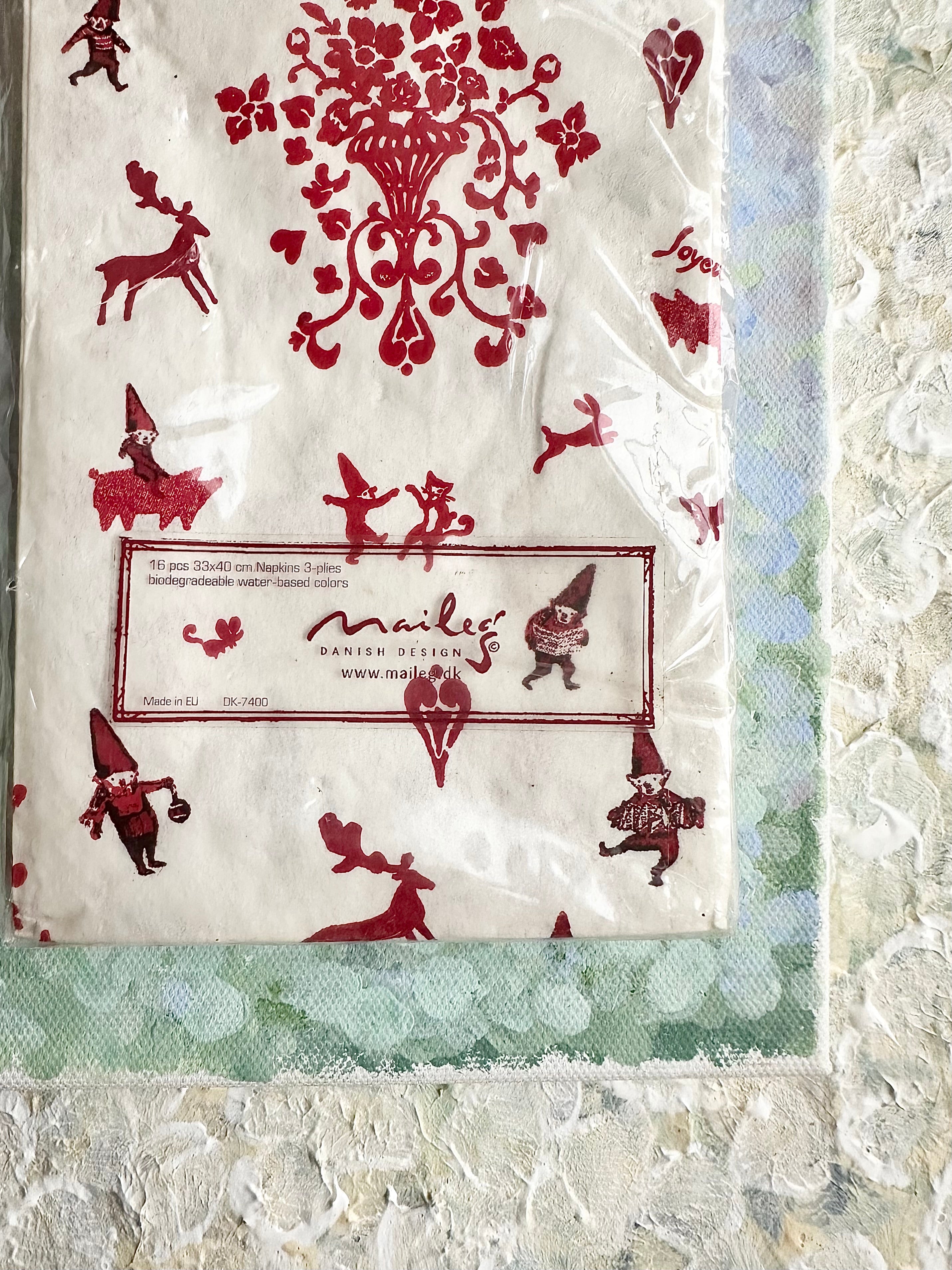 Christmas Napkins: “Noël” - 2010