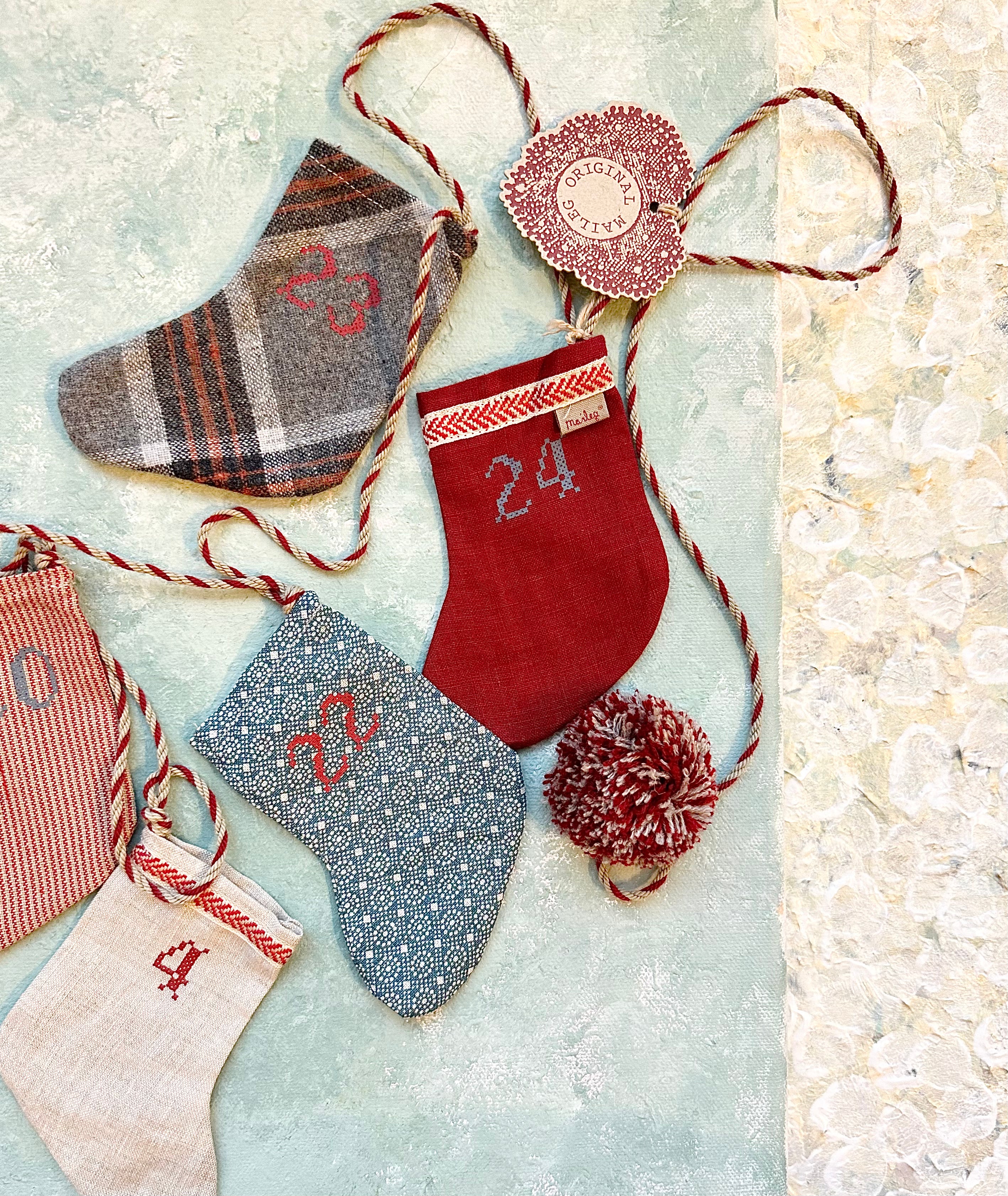 Small Stocking Advent Calendar - 2014