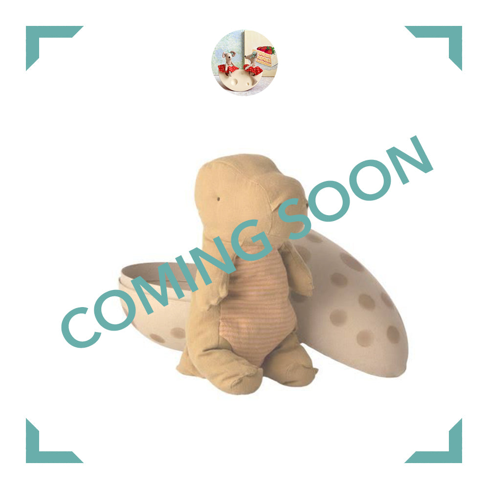 Medium Gantosaurus in Egg (dark ocher) - 2020
