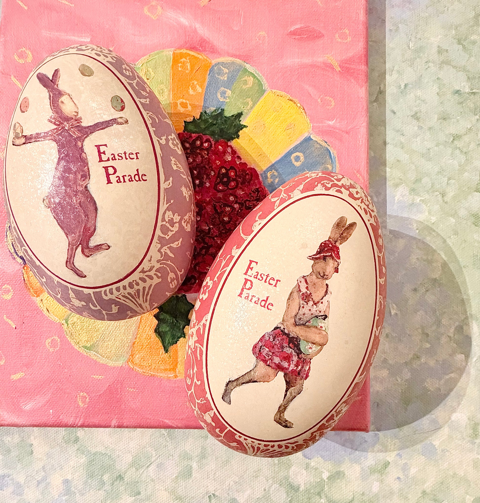 Large Easter Metal Egg - 2006