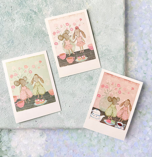 Small Birthday Card “Princesses” - 2018