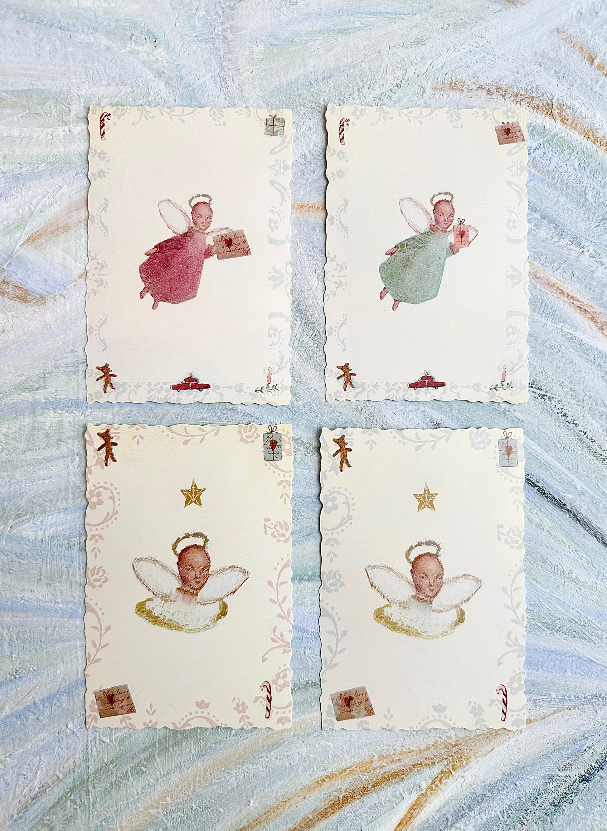 Christmas Card Set ”Angels” - 2005