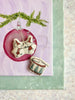 Printed Christmas Animal Ornament - 2010