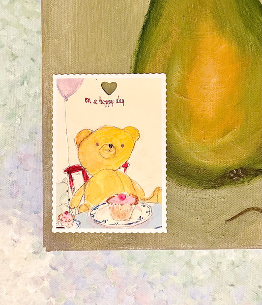 Mini Card “Birthday Teddy” - 2007