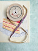Patterned Flower Ribbon Large Roll - 2010