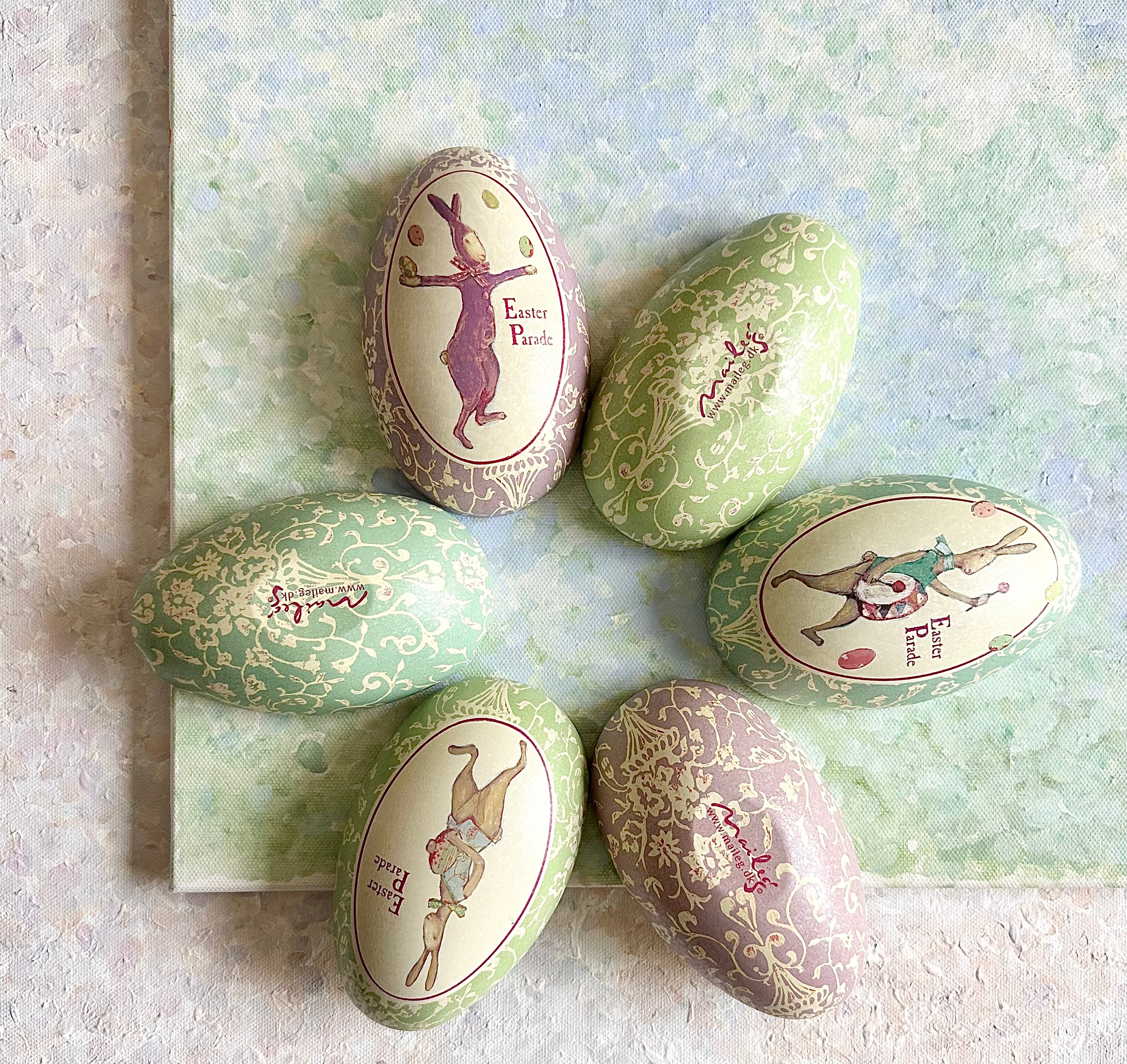 Large Easter Metal Egg - 2006