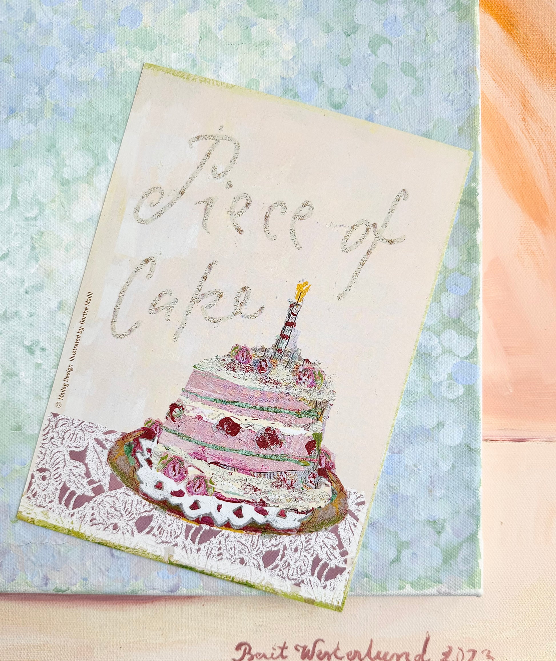 Birthday Card ”Piece of Cake” - 2001
