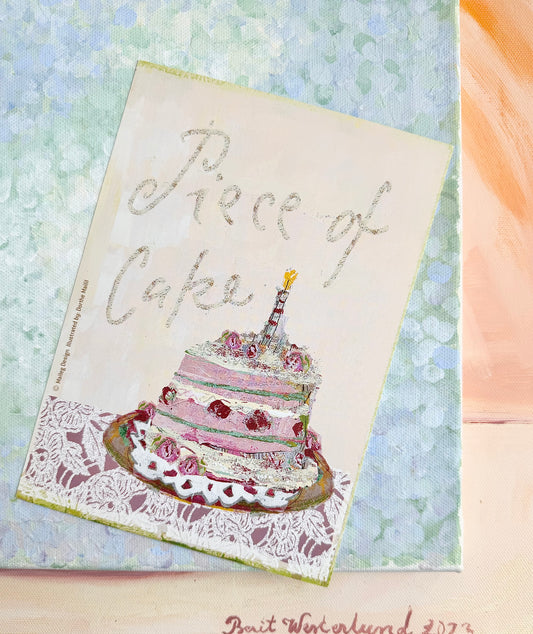 Birthday Card ”Piece of Cake” - 2001