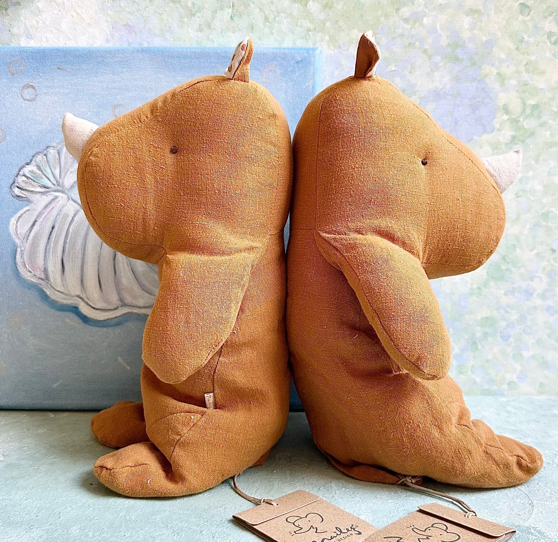 Safari Friends: Medium Rhino (Ochre) - 2020