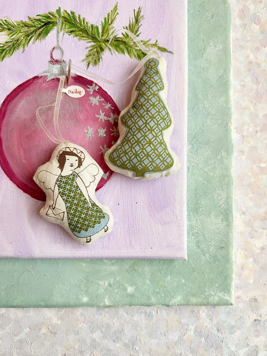 Printed Christmas Tree Ornament - 2010