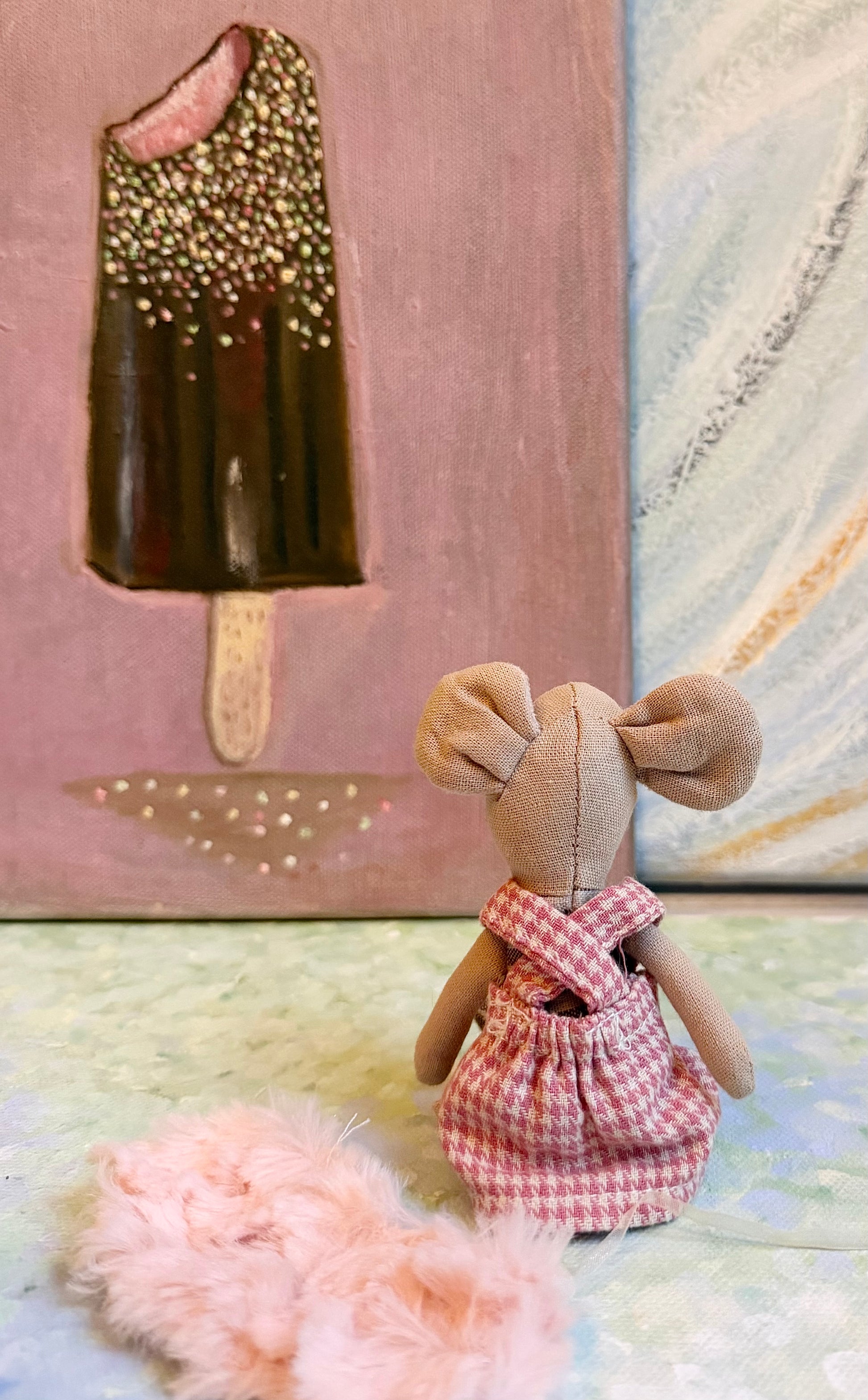 Big Sister Winter Mouse - 2014