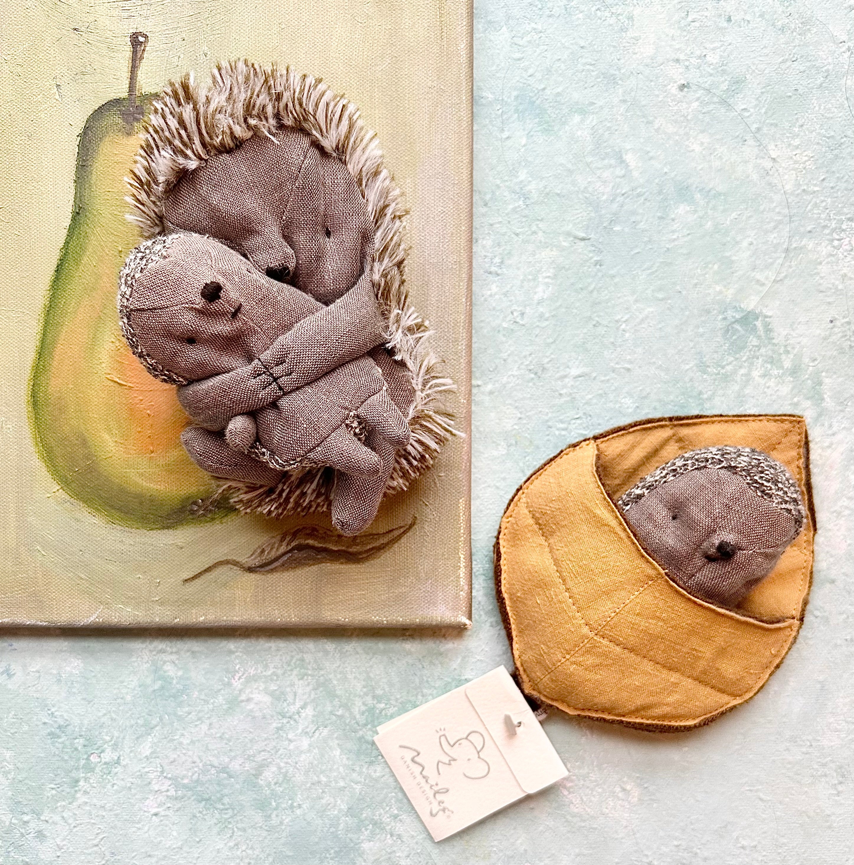 Hedgehog in Leaf - 2020