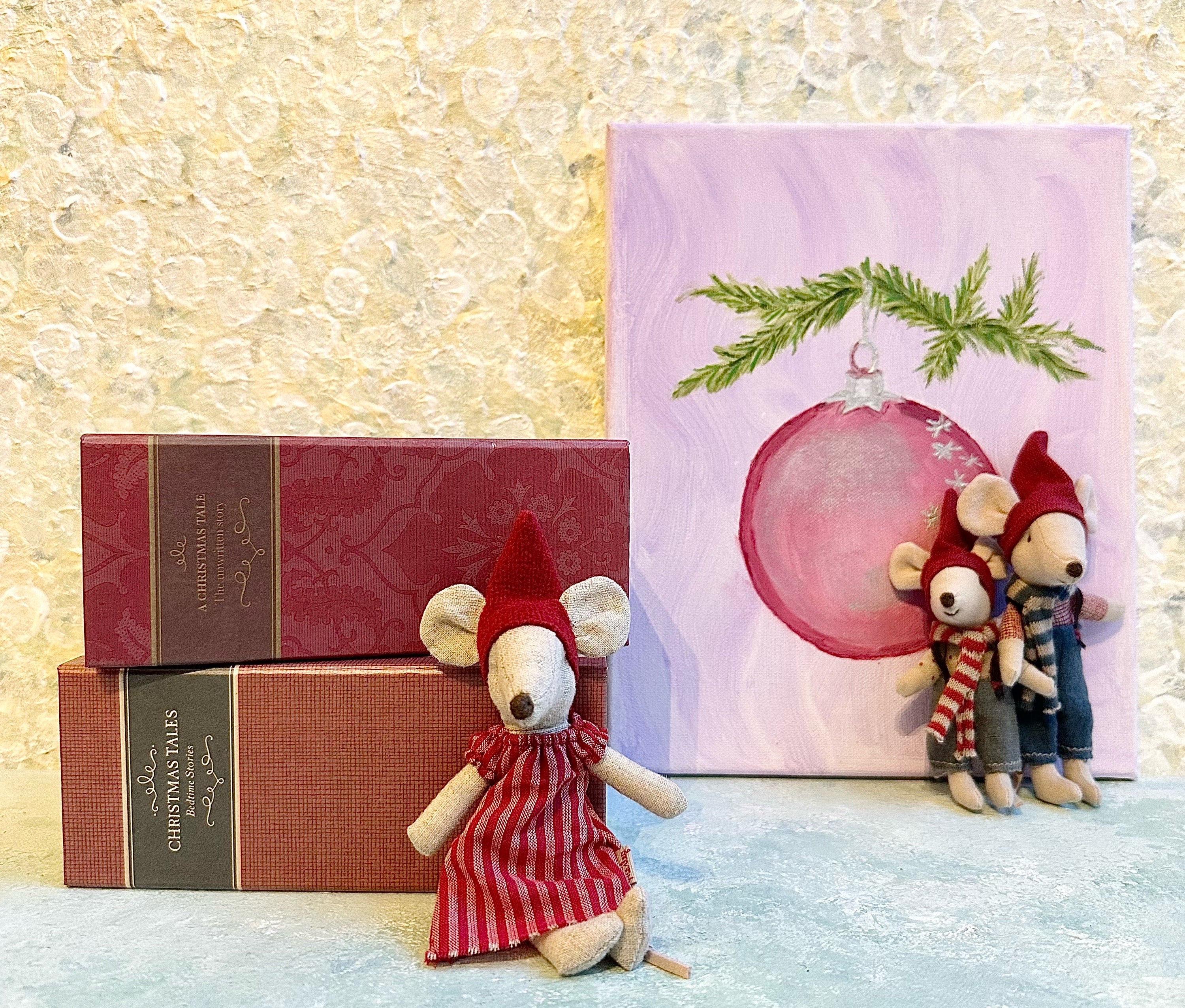 Christmas Brothers in Bookcase - 2018