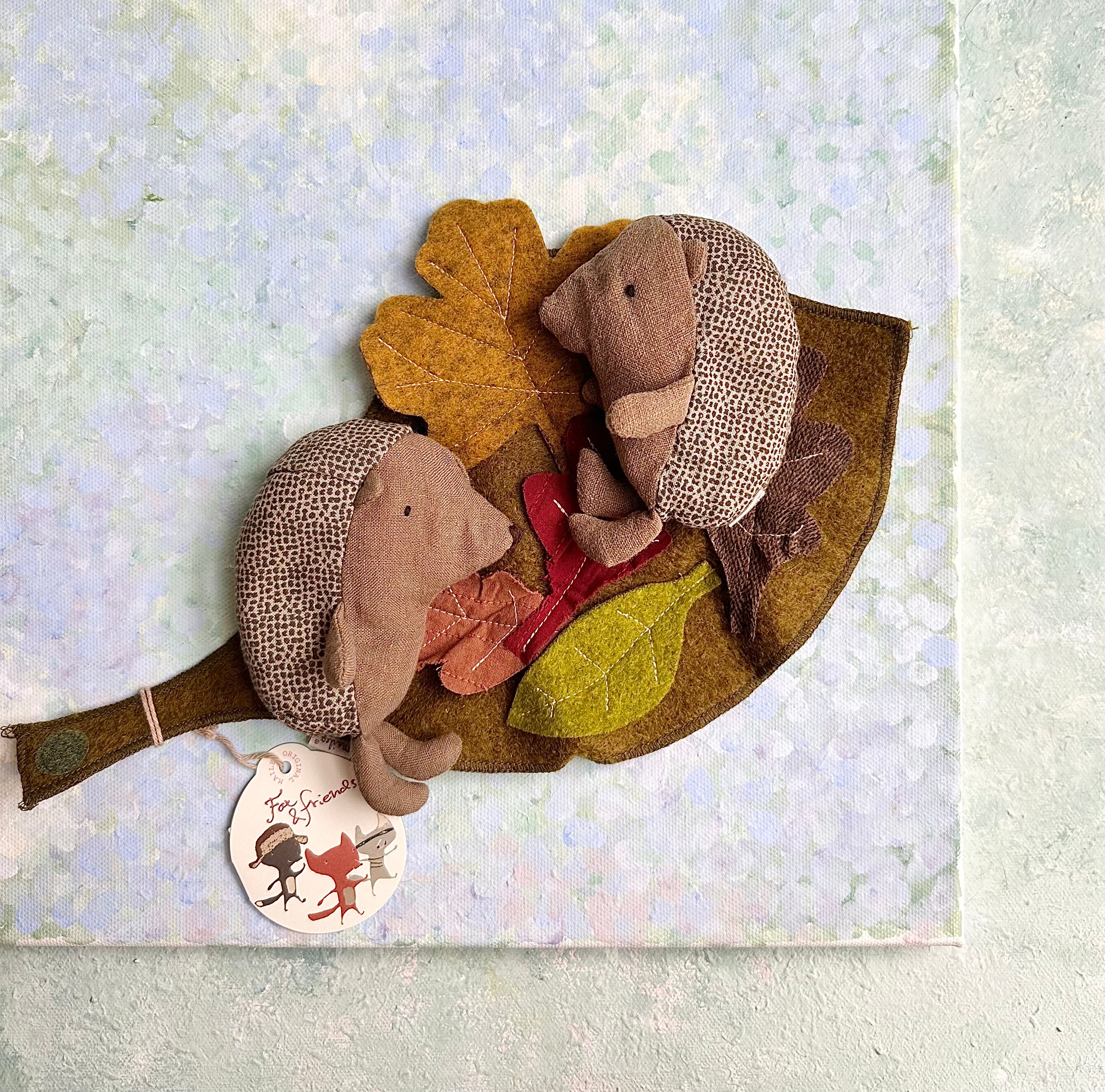 Baby Hedgehog in Leaf - 2016