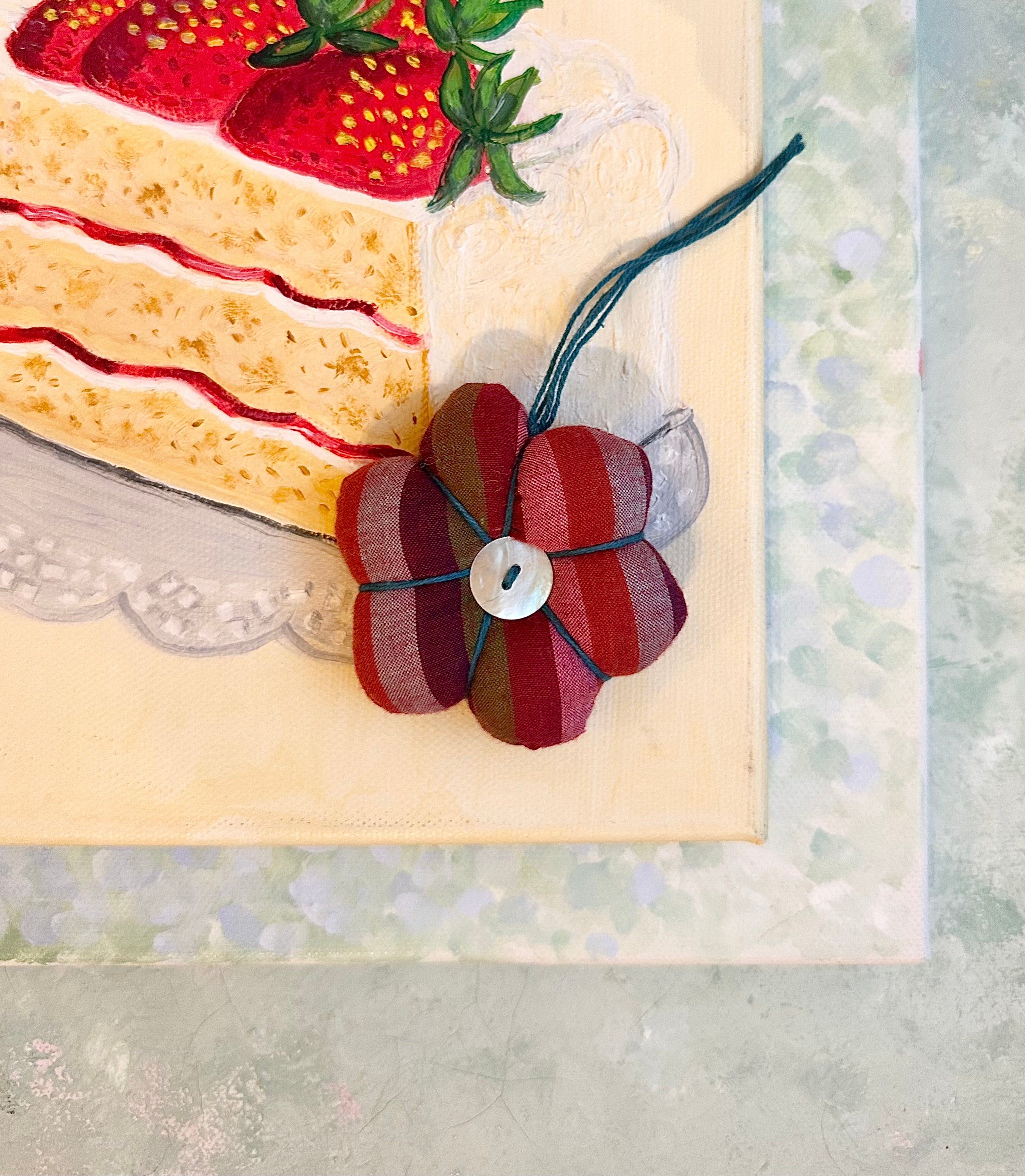 Christmas Ornament Flower - 2010