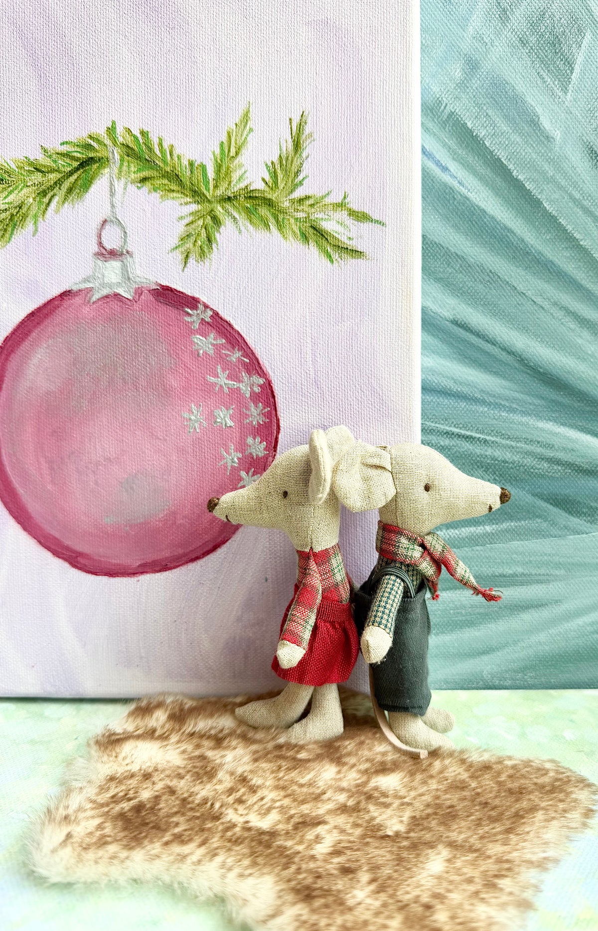 Winter Mice Twins - 2023