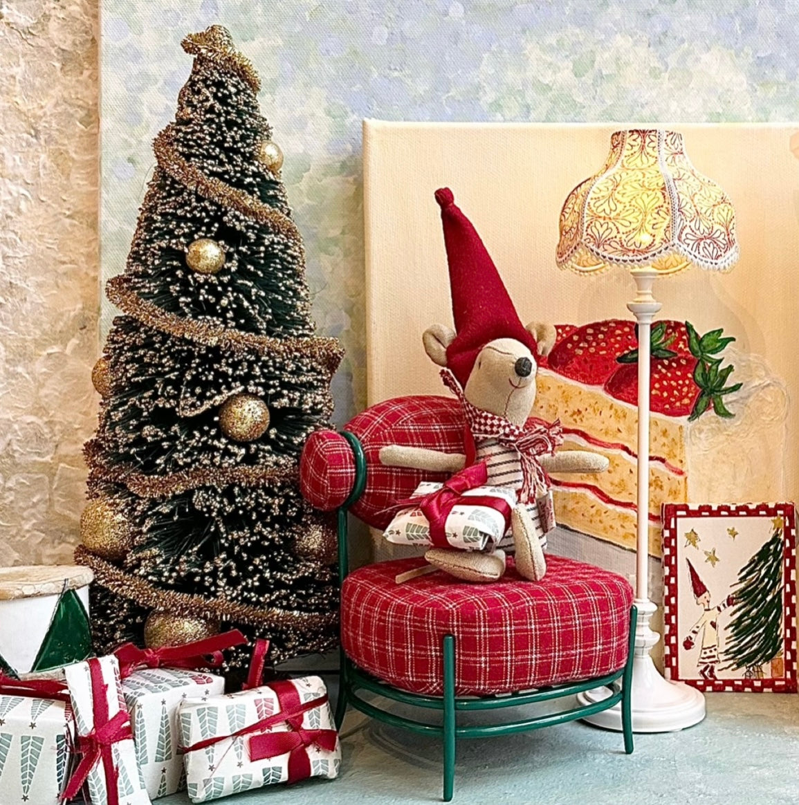 Romantic Vintage Floor Lamp