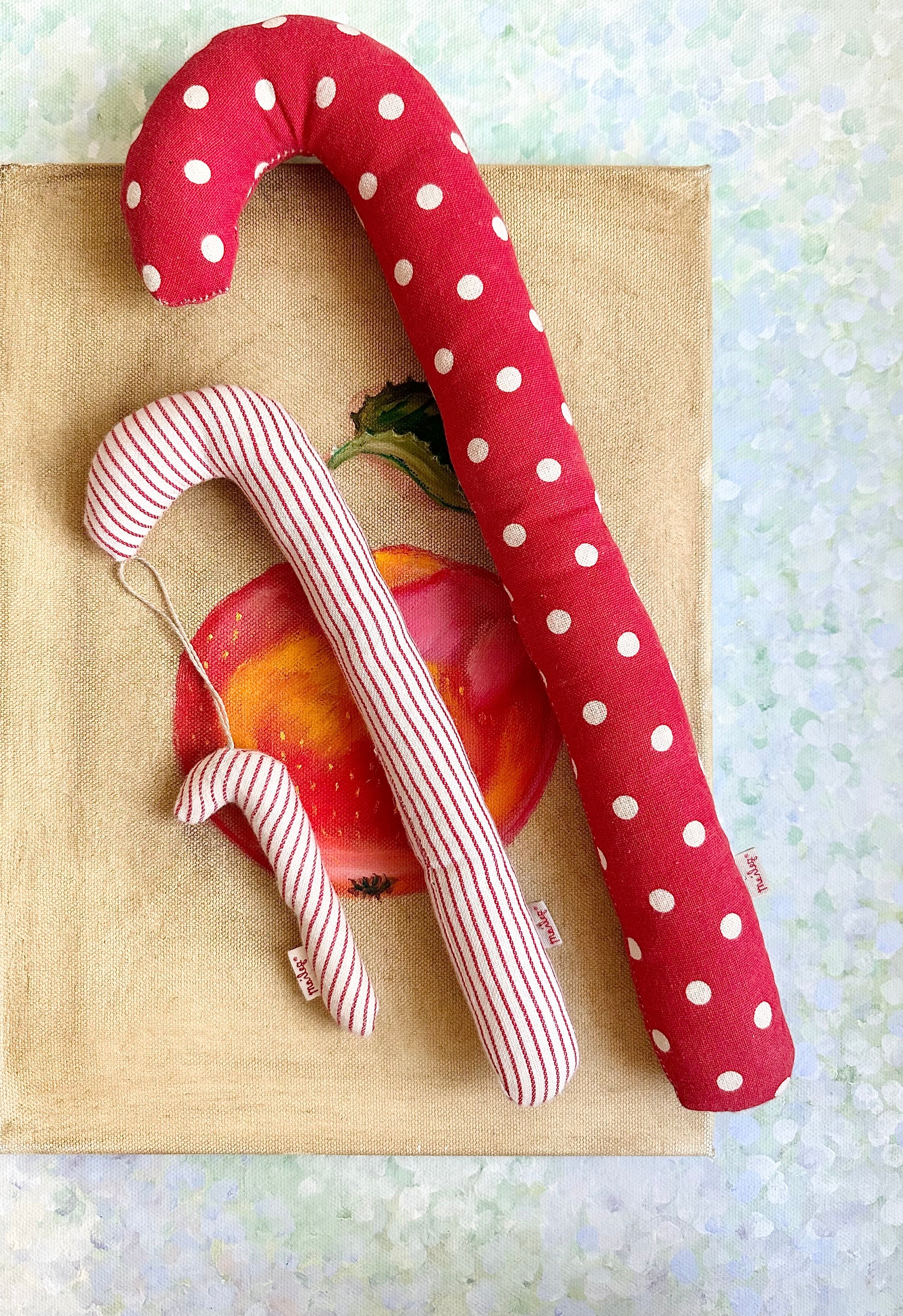 Christmas Ornament Large Candy Cane - 2012