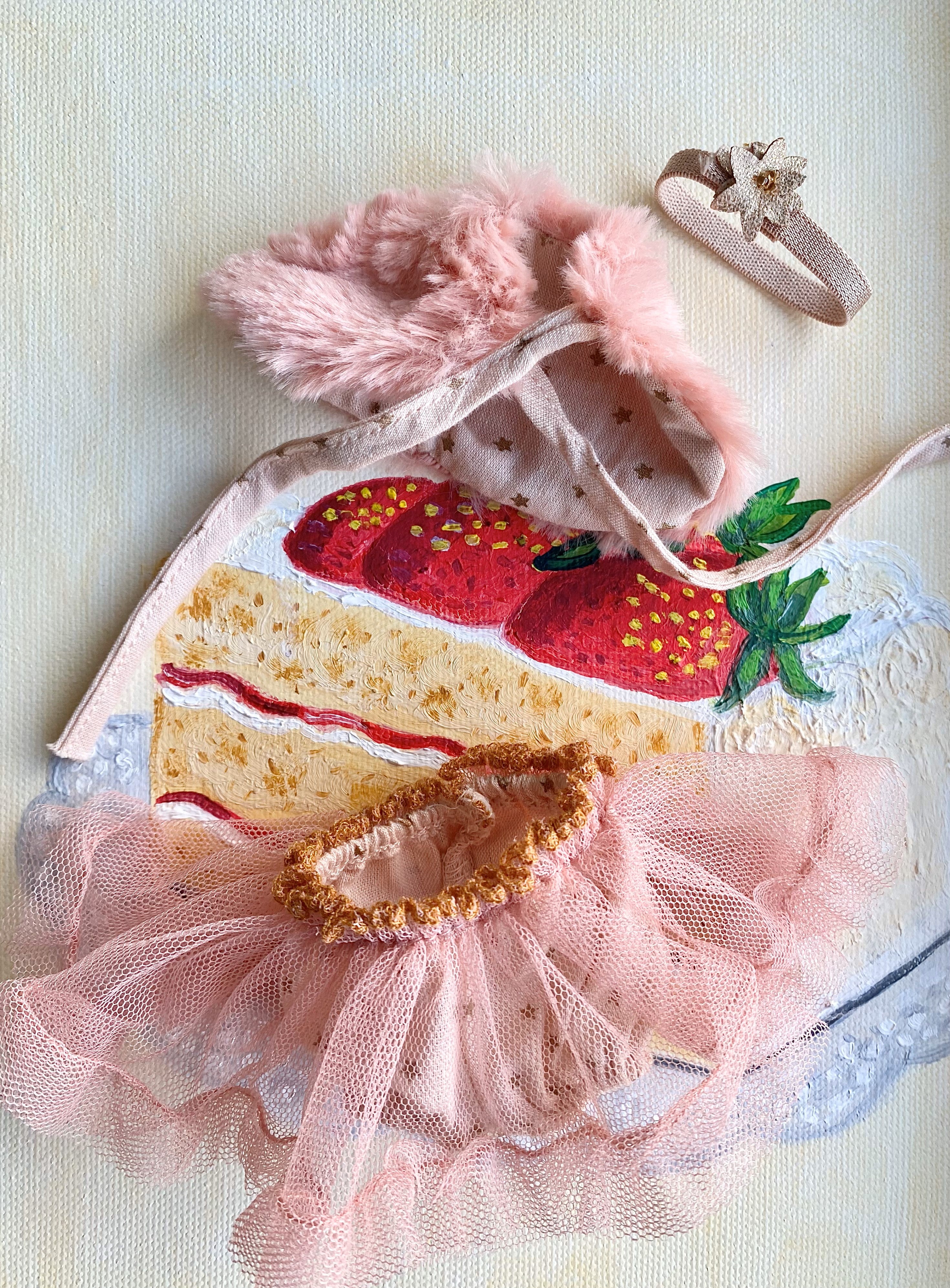 Mini Cape, Tulle Skirt & Headband Set - 2014