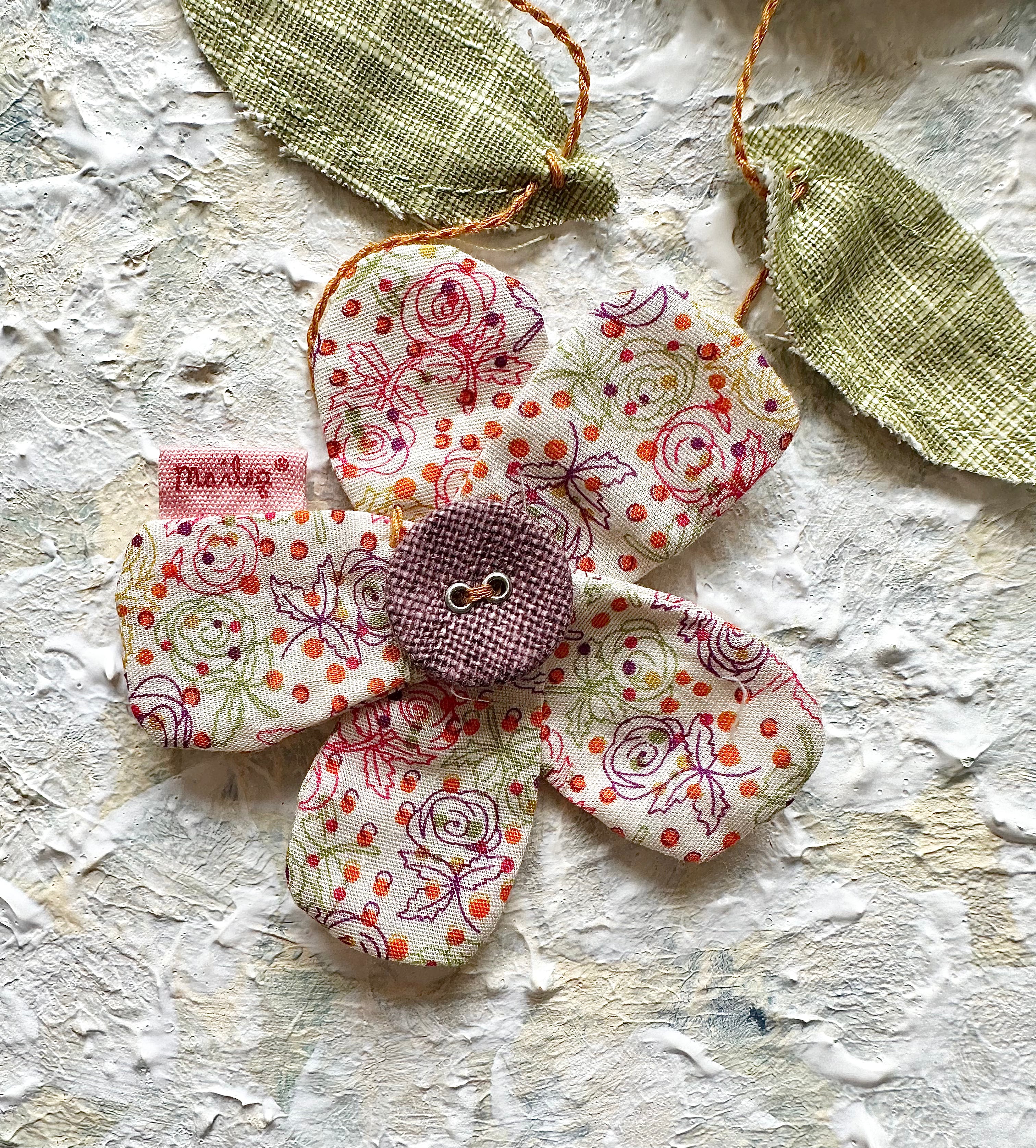 Flower String Ornament - 2010