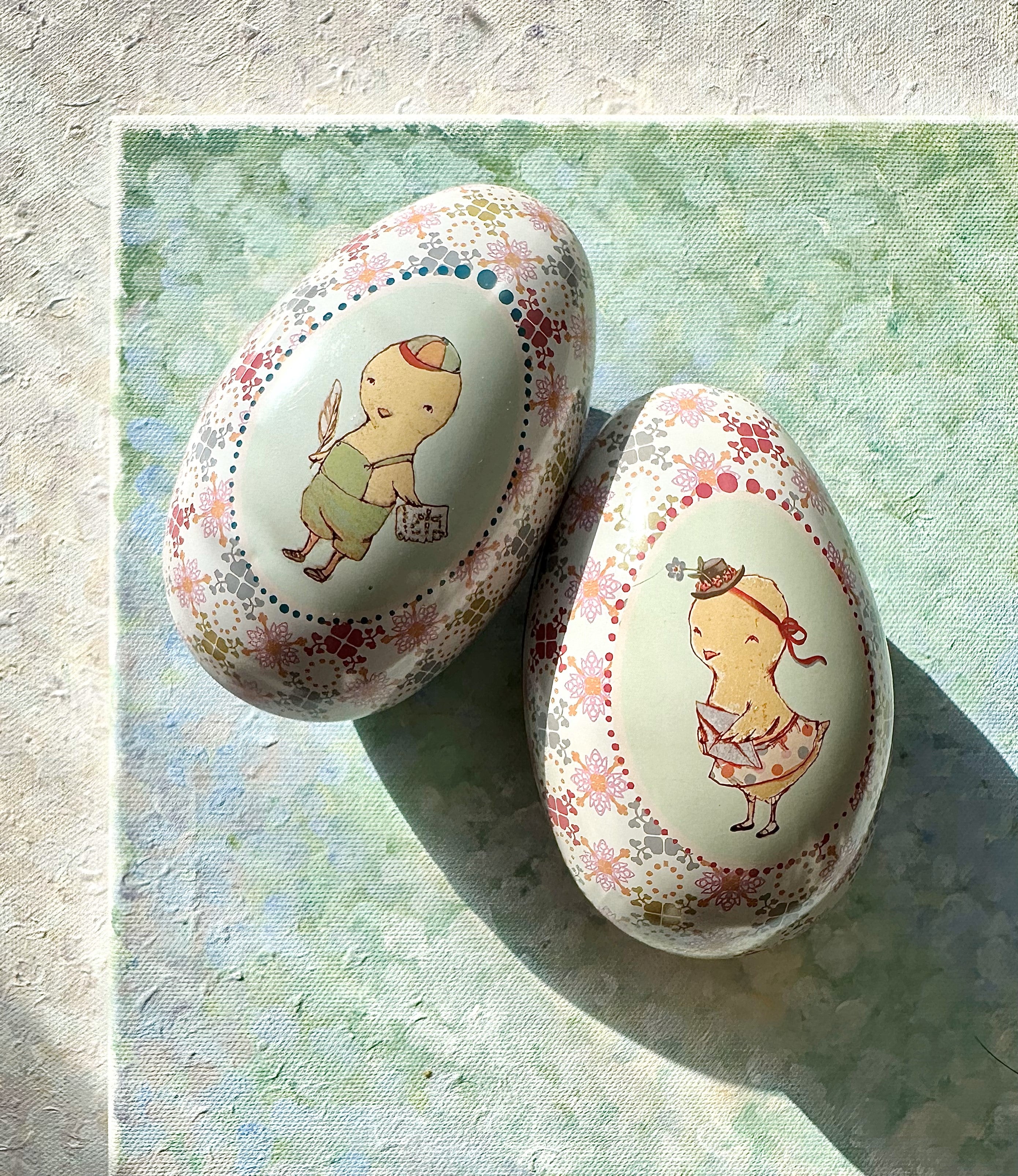 Large Easter Metal Egg - 2011