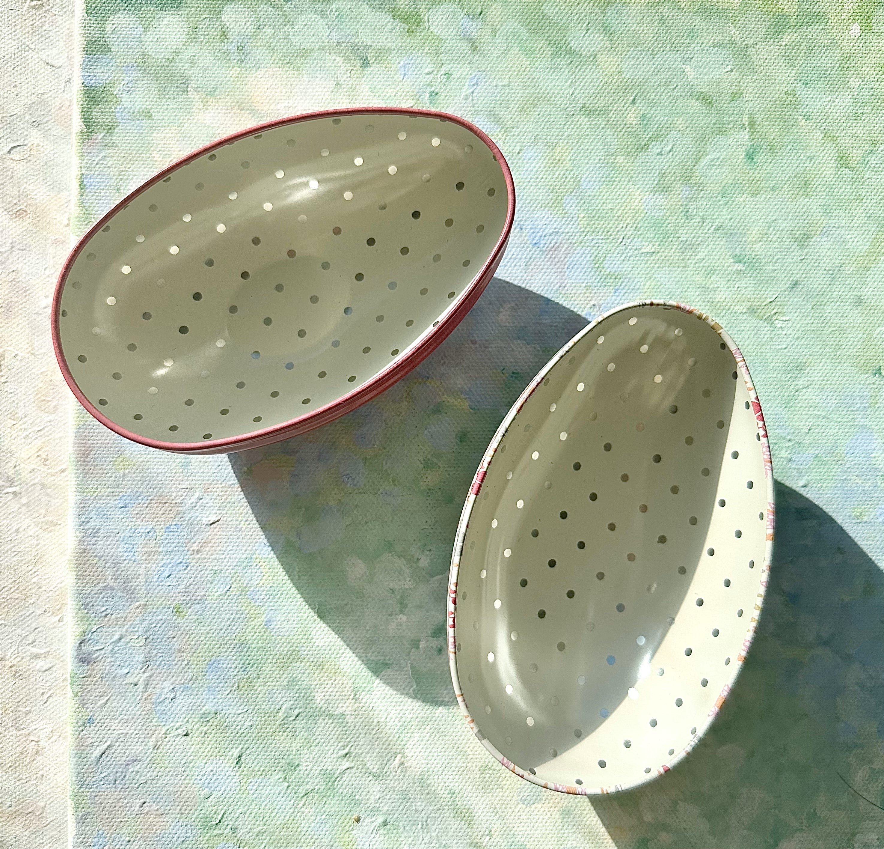 Large Easter Metal Egg - 2011