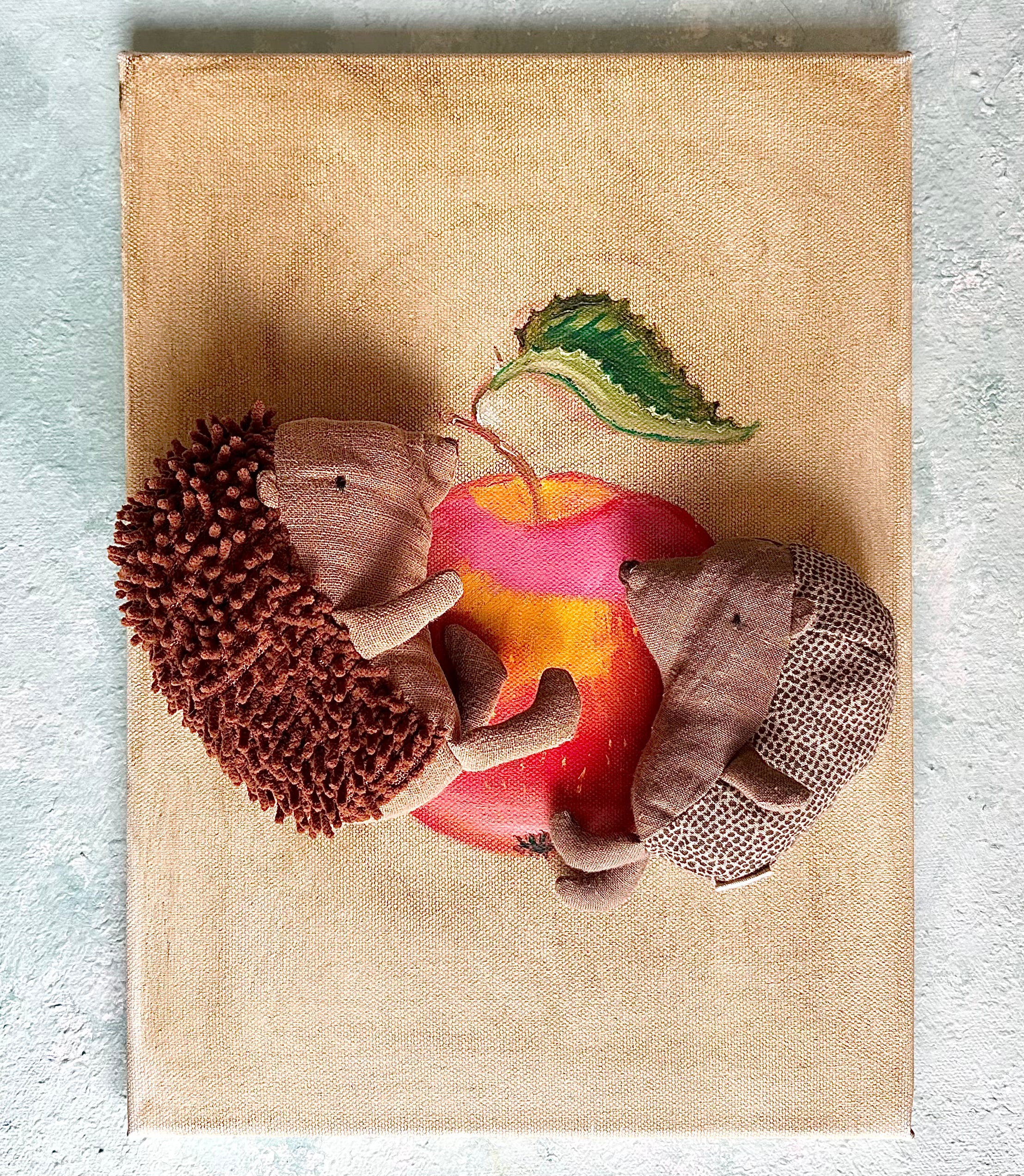 Baby Hedgehog in Leaf - 2016