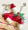 Christmas Ornament Mushroom with Hanger - 2012