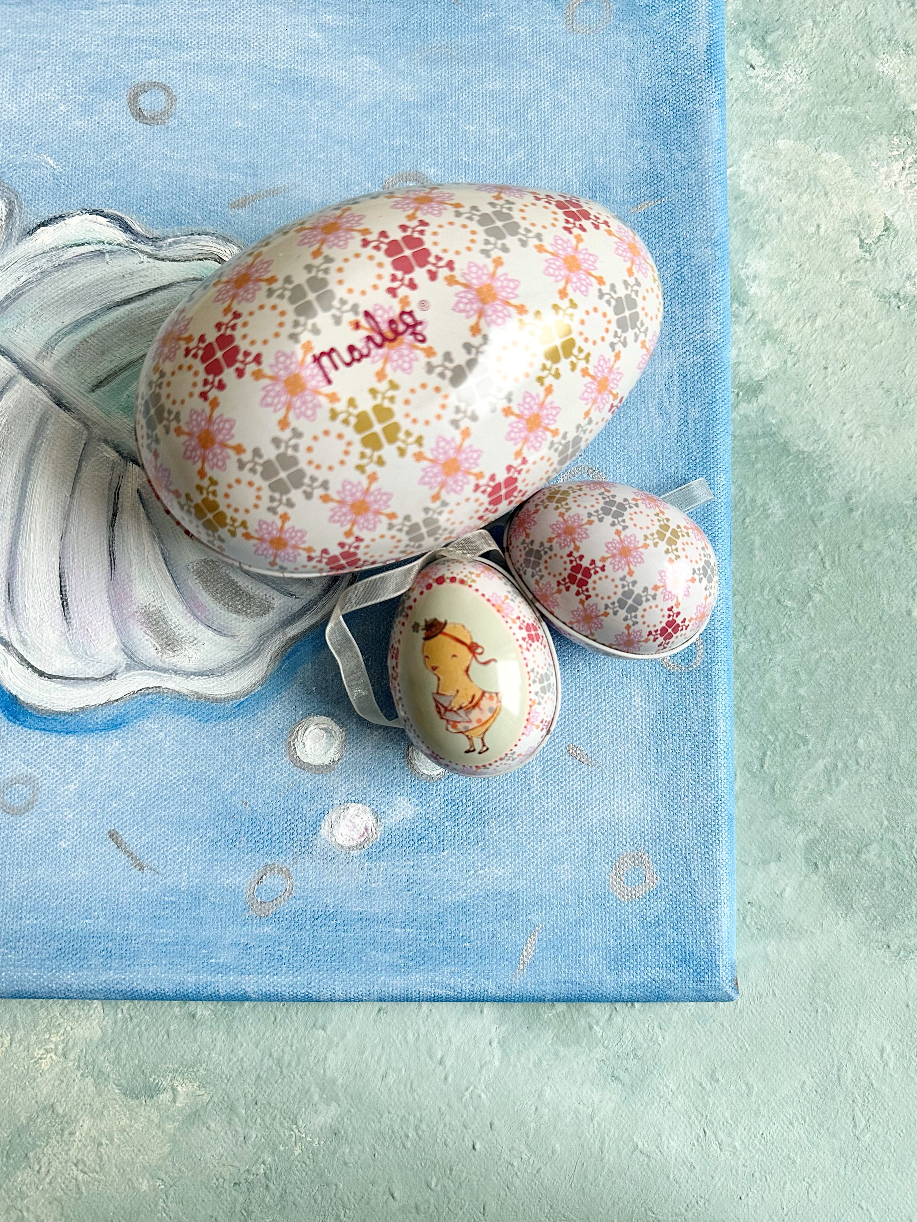 Mini Easter Metal Egg - 2010