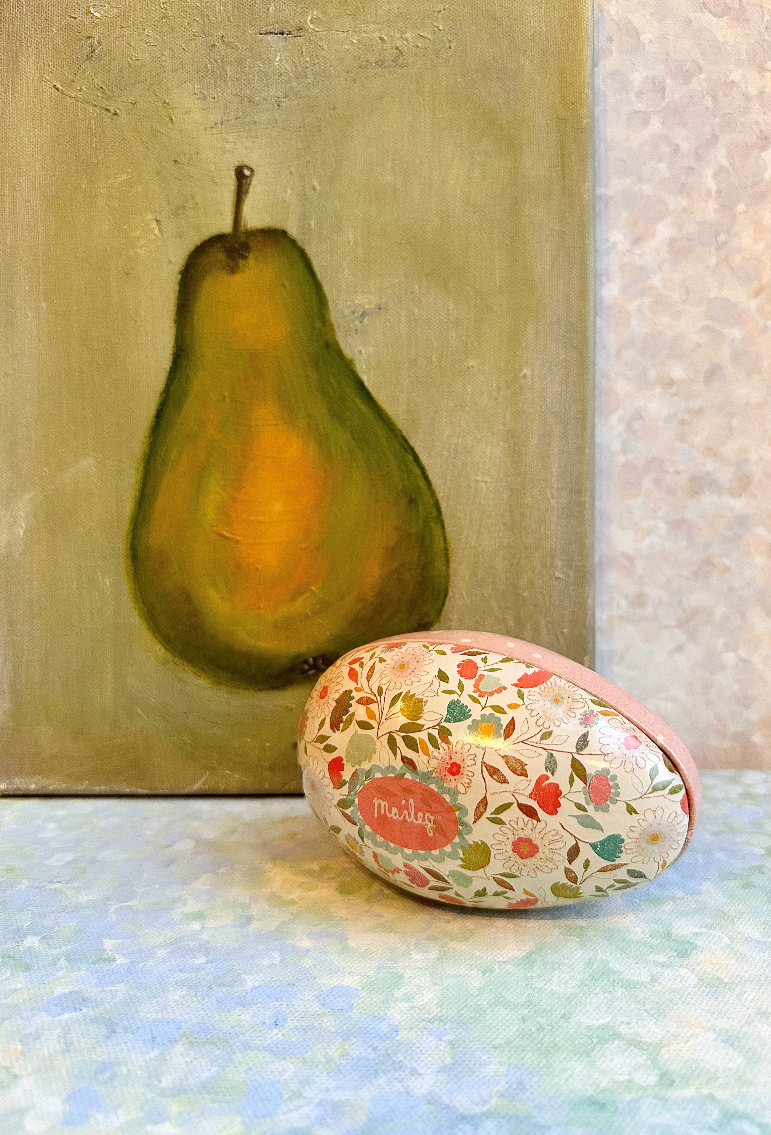 Large Easter Metal Egg - 2014