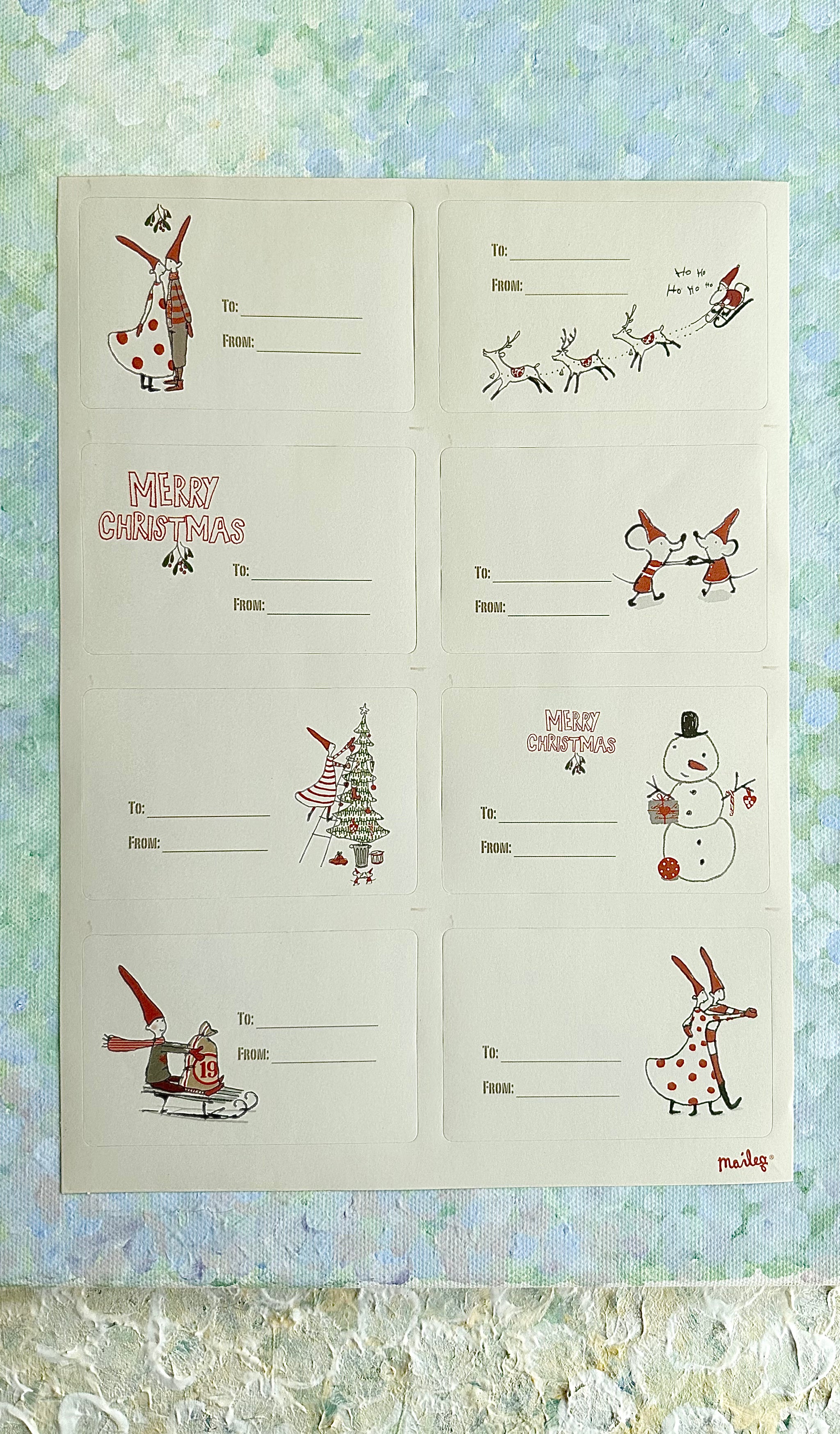 Christmas Stickers - 2012