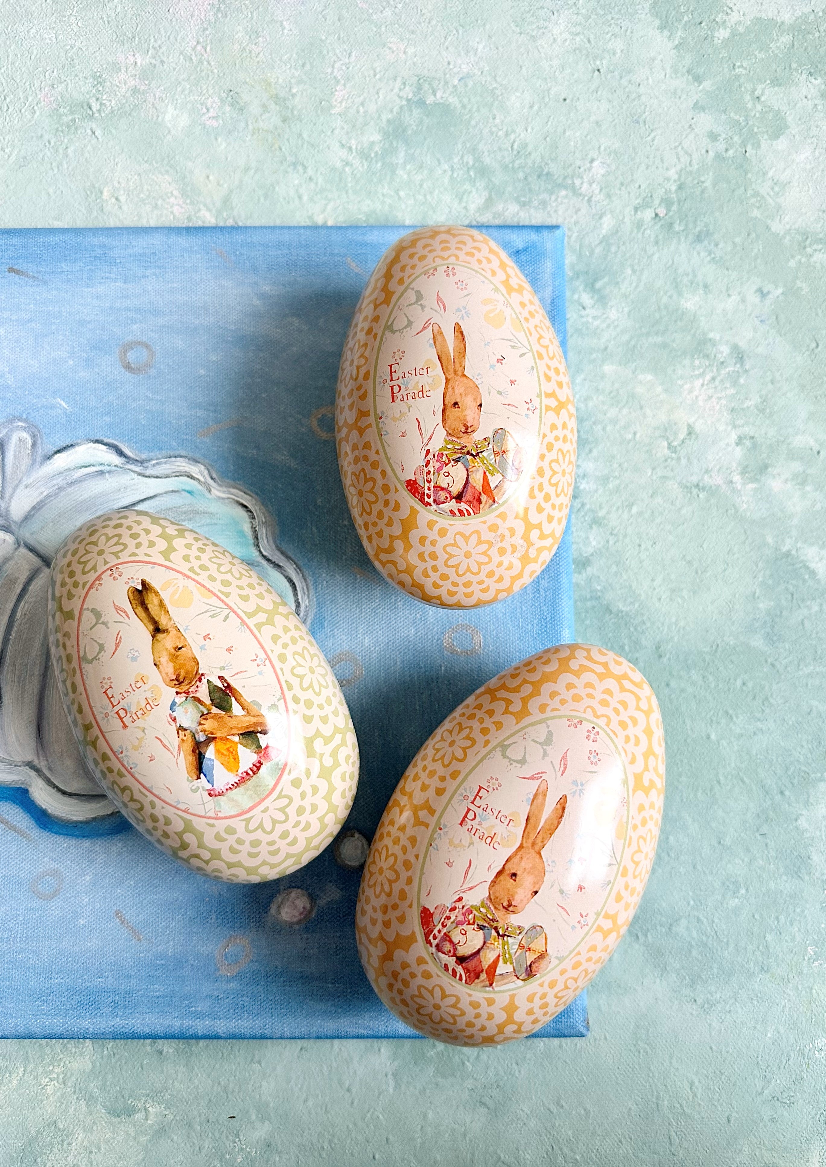 Large Easter Metal Egg - 2012