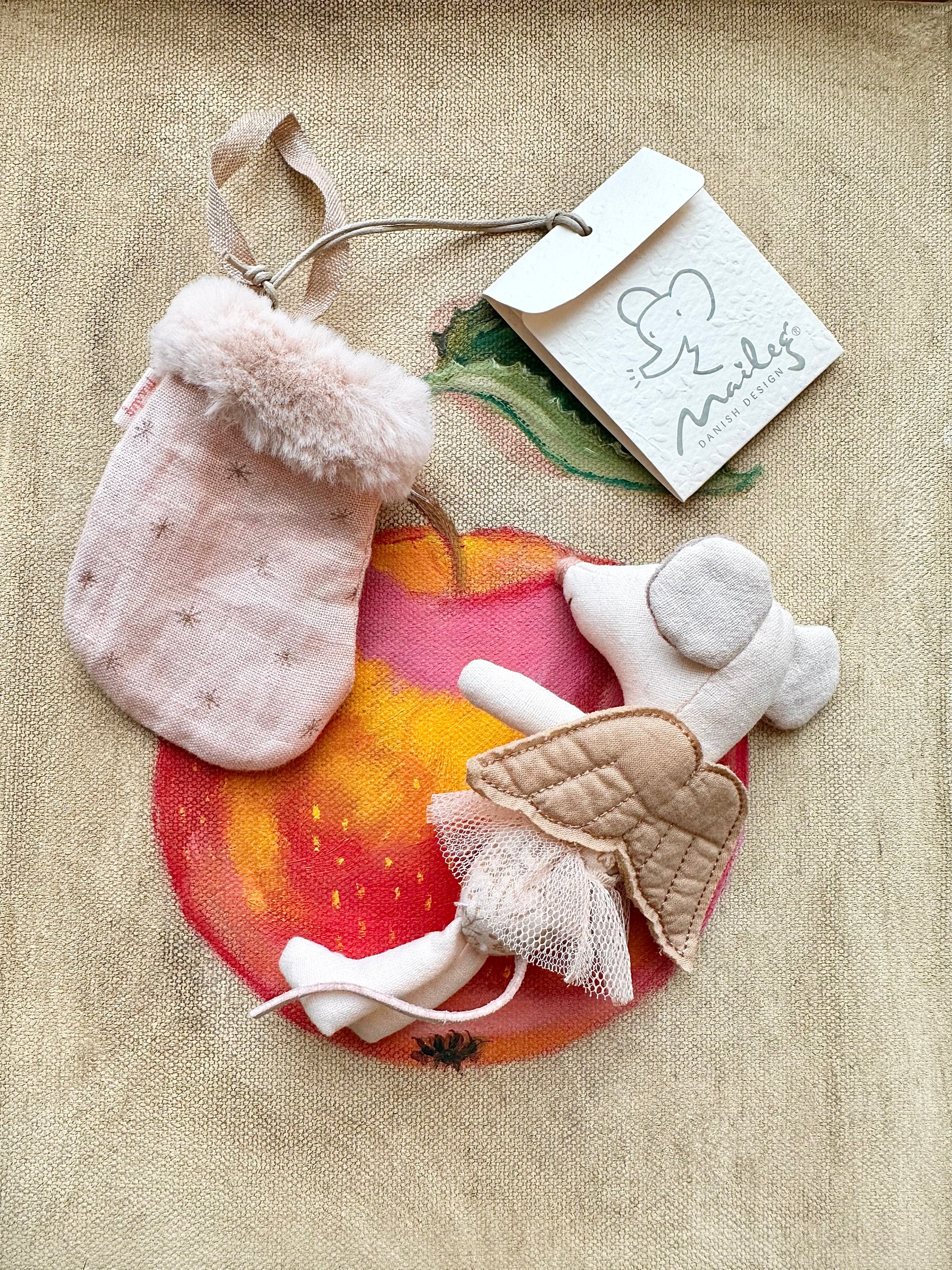 Mouse Angel with Stocking - 2017