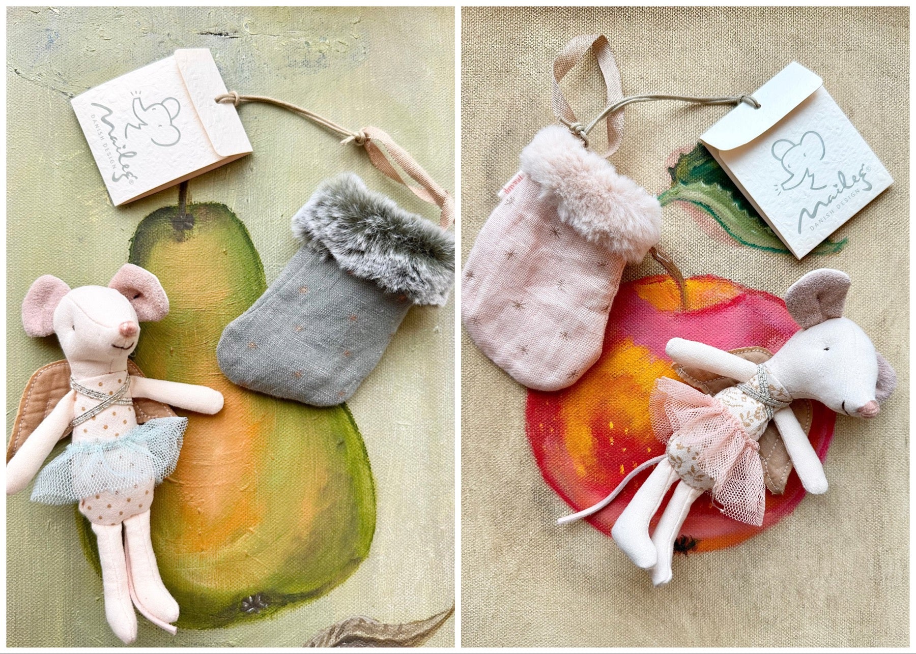 Mouse Angel with Stocking - 2017